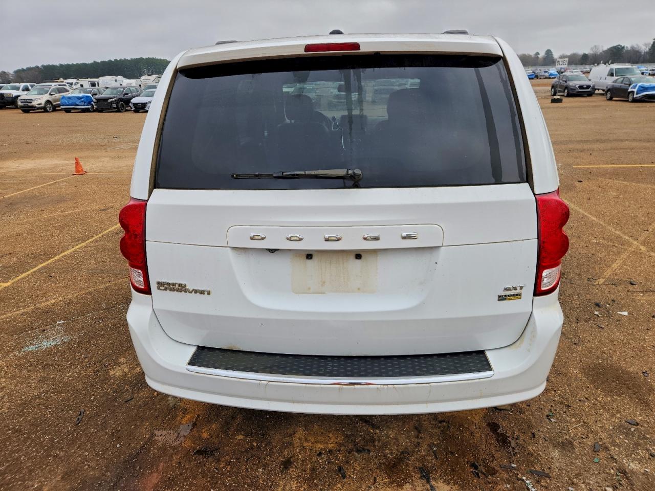 2019 Dodge Grand Caravan Sxt Белый vin: 2C4RDGCG0KR544505