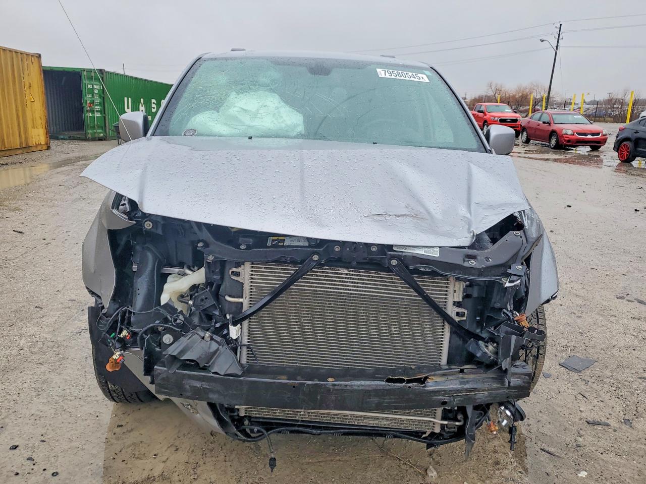 2019 Dodge Grand Caravan Sxt Silver vin: 2C4RDGCG0KR545945