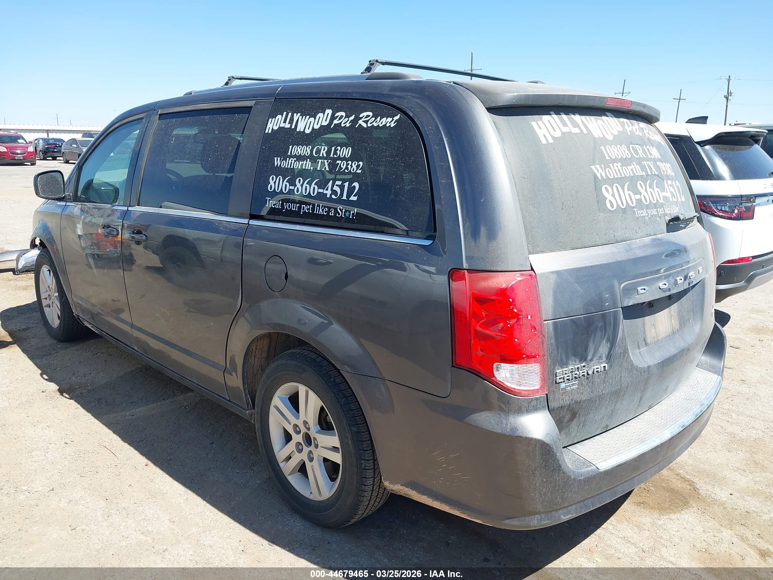2019 Dodge Grand Caravan Sxt Gray vin: 2C4RDGCG0KR776747