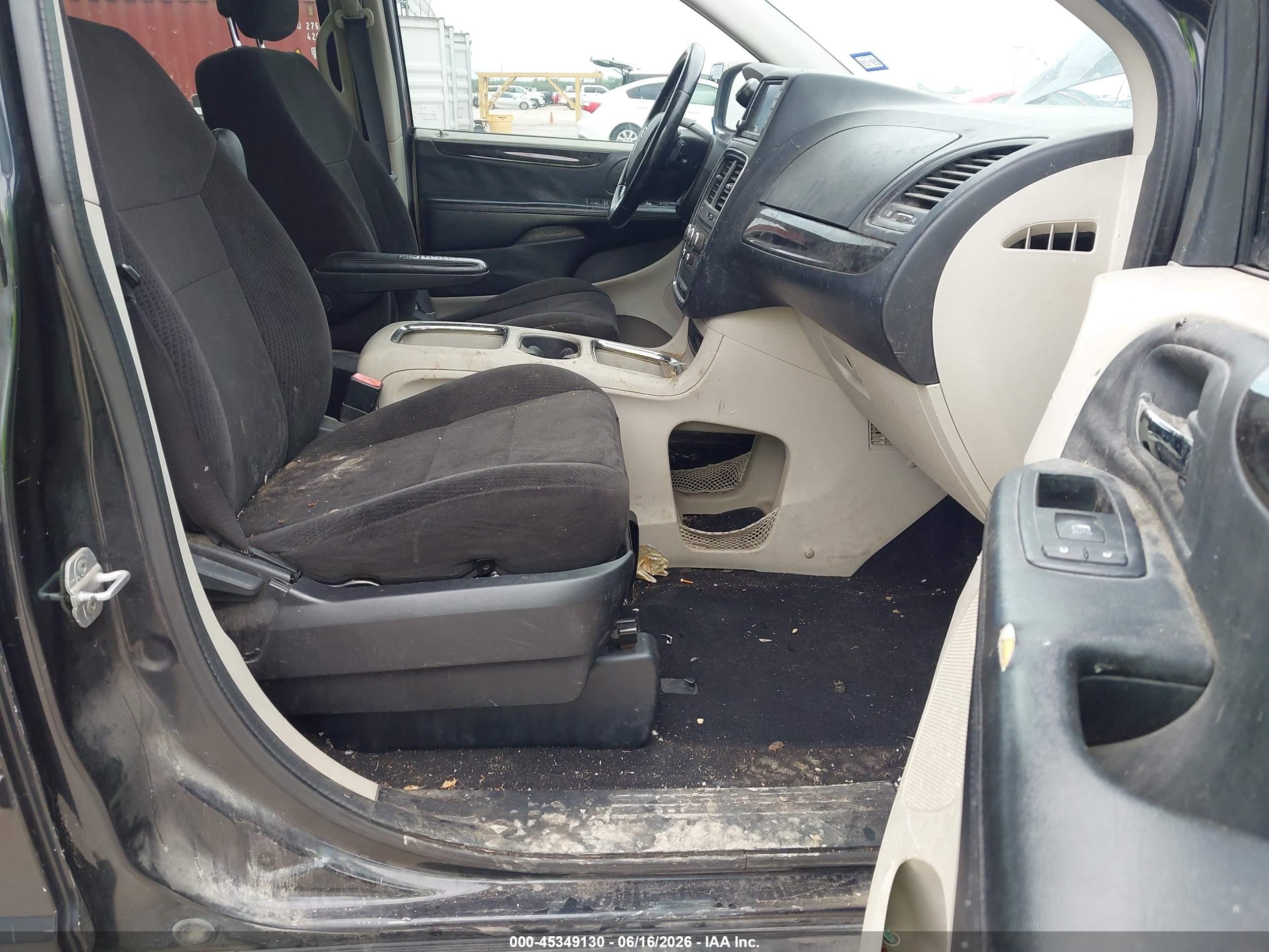 2012 Dodge Grand Caravan Sxt Черный vin: 2C4RDGCG1CR214261