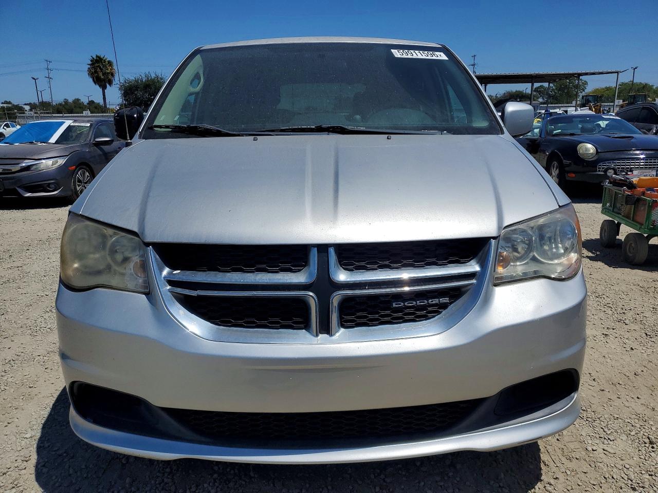 2012 Dodge Grand Caravan Sxt Silver vin: 2C4RDGCG1CR224014