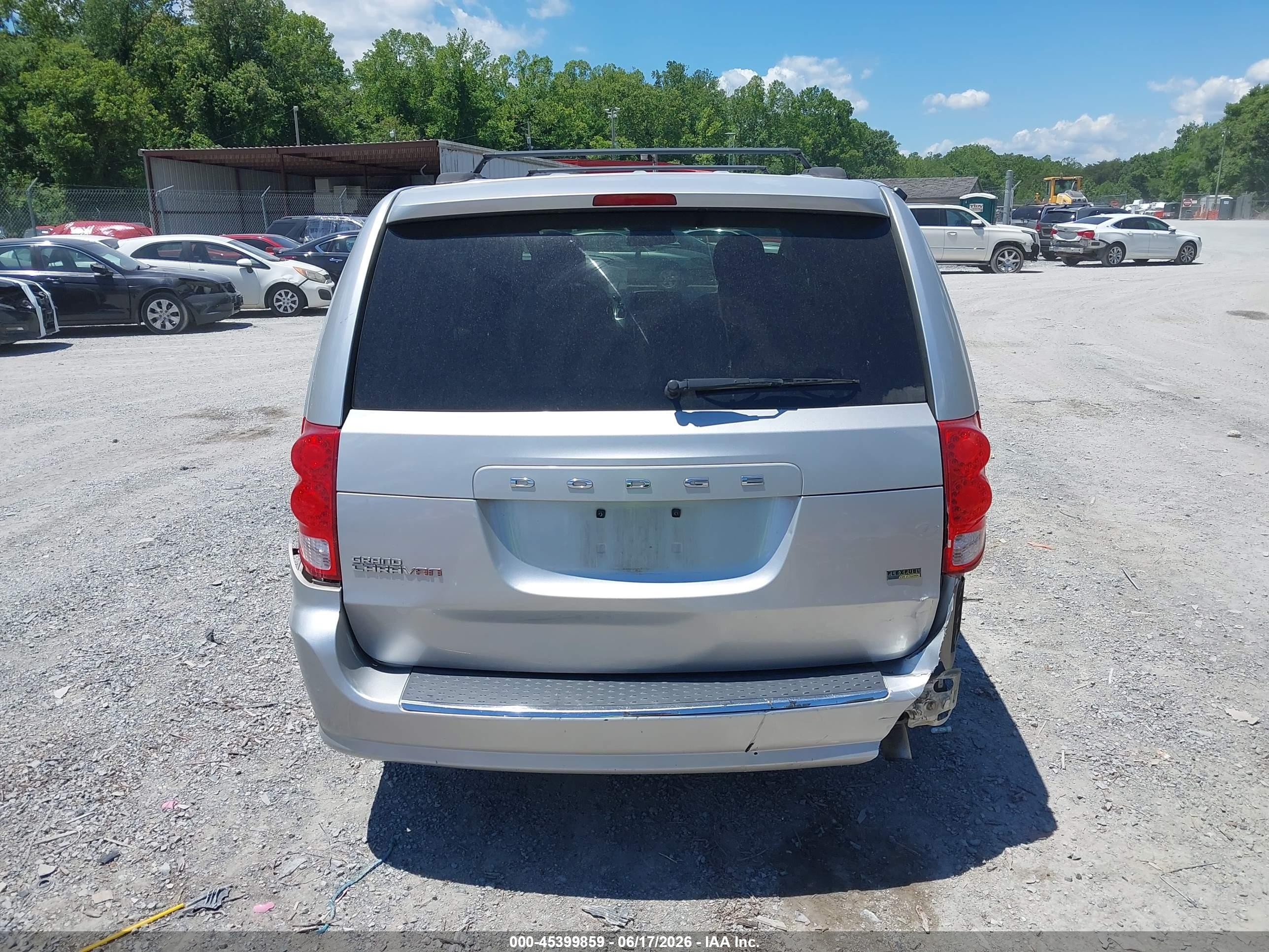 2012 Dodge Grand Caravan Sxt Silver vin: 2C4RDGCG1CR329488