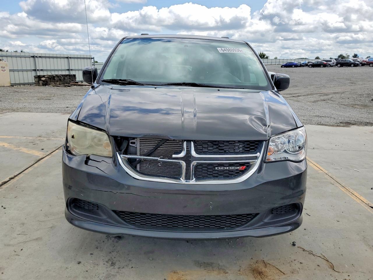 2012 Dodge Grand Caravan Sxt Gray vin: 2C4RDGCG1CR398598