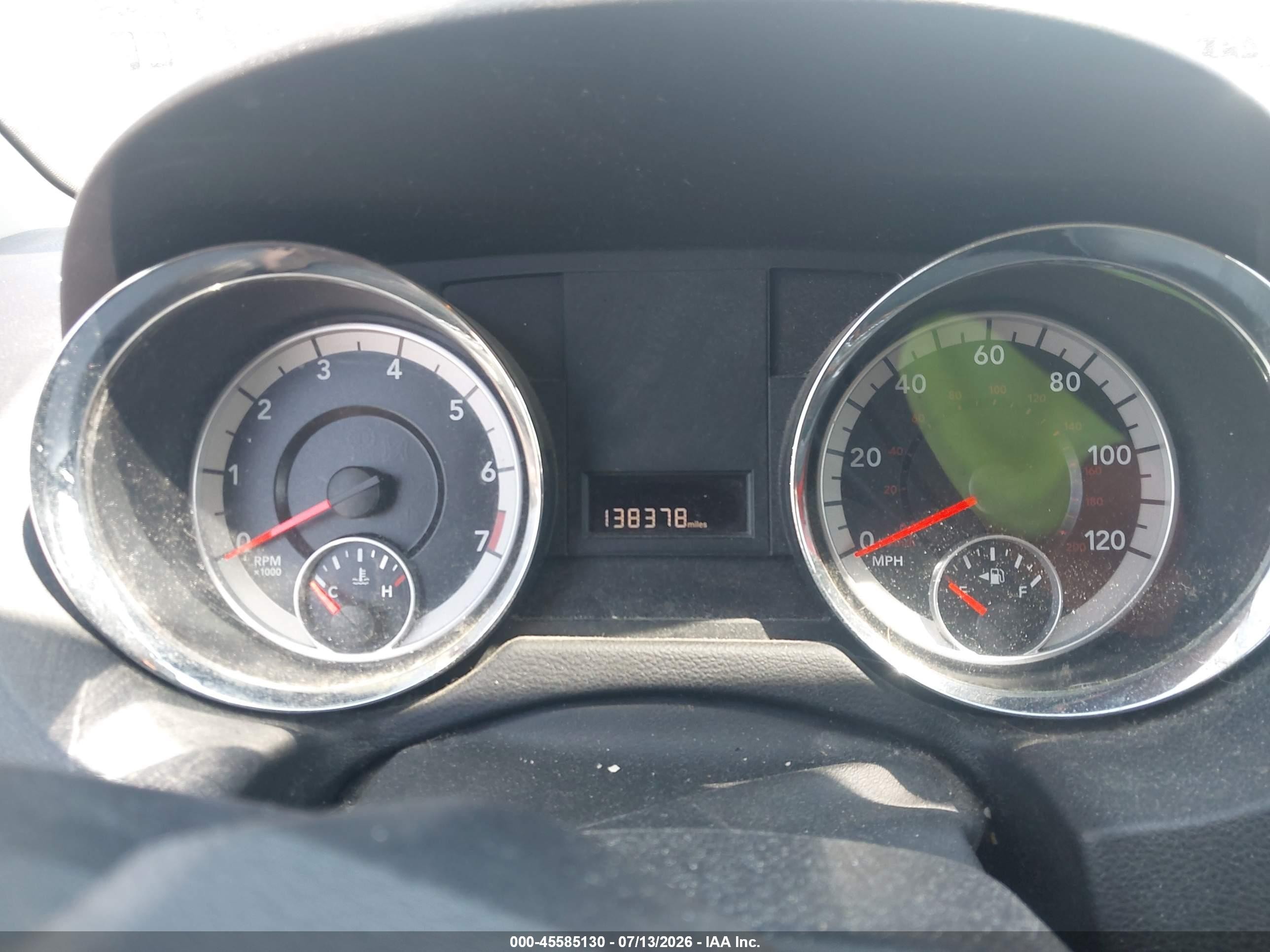 2013 Dodge Grand Caravan Sxt Tan vin: 2C4RDGCG1DR554060