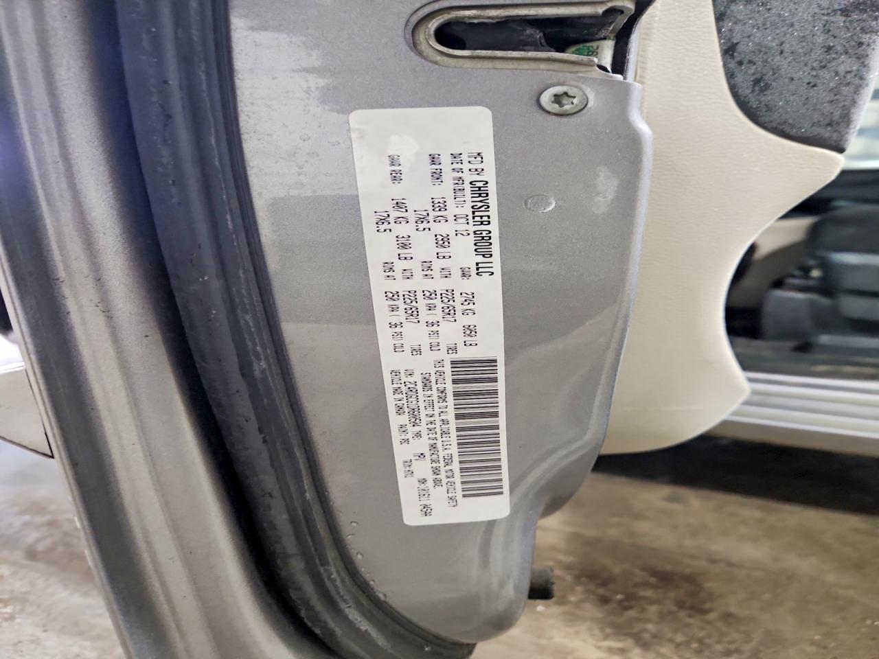 2013 Dodge Grand Caravan Sxt Gray vin: 2C4RDGCG1DR600504