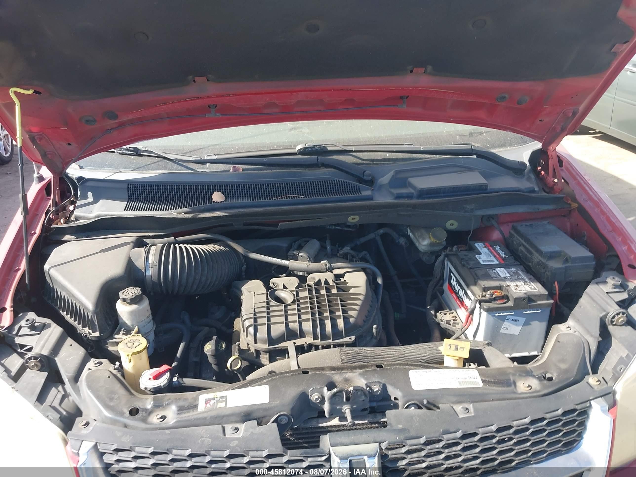 2013 Dodge Grand Caravan Sxt Красный vin: 2C4RDGCG1DR635995