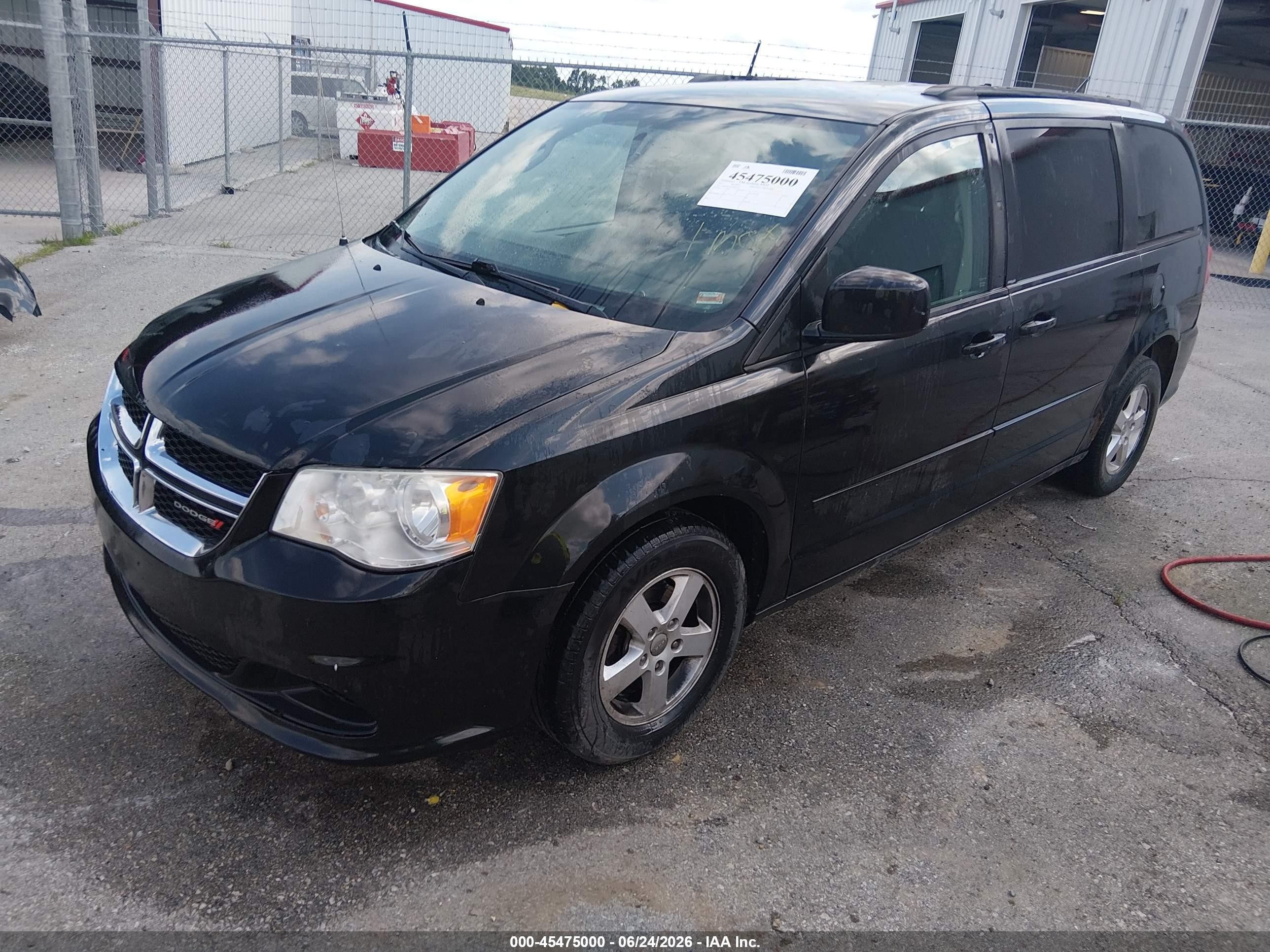 2013 Dodge Grand Caravan Sxt Black vin: 2C4RDGCG1DR655969