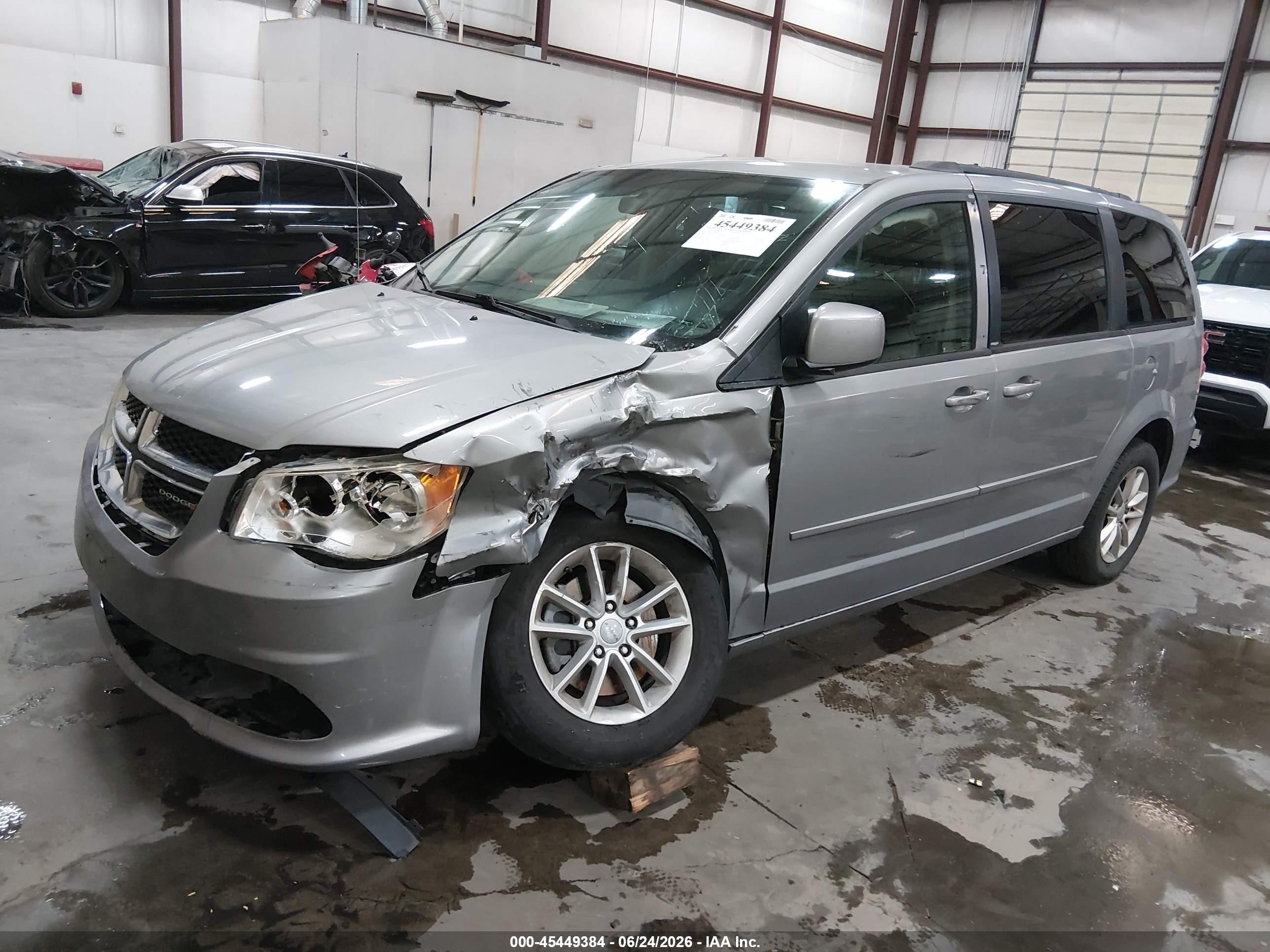 2013 Dodge Grand Caravan Sxt Silver vin: 2C4RDGCG1DR717757