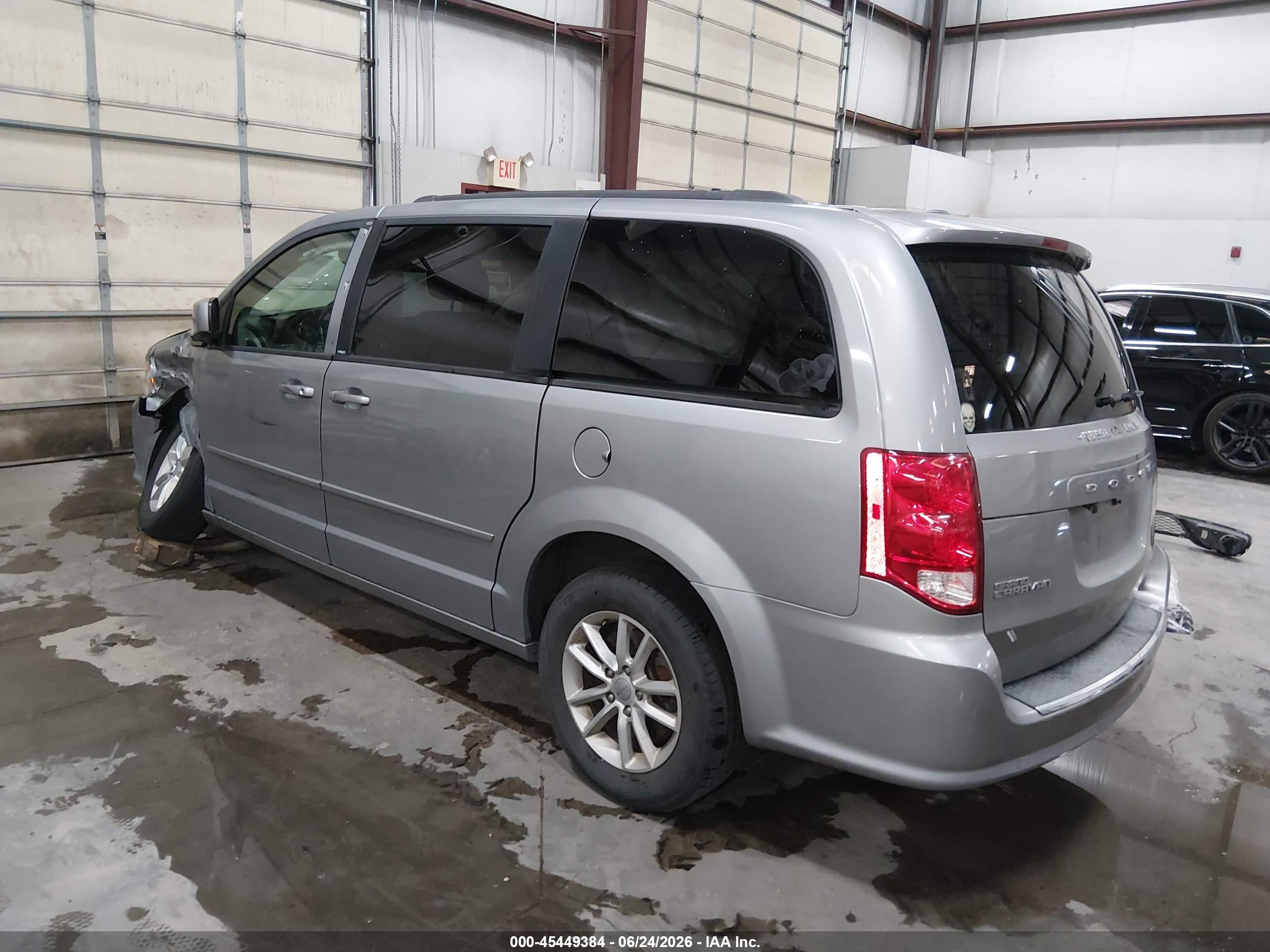 2013 Dodge Grand Caravan Sxt Silver vin: 2C4RDGCG1DR717757