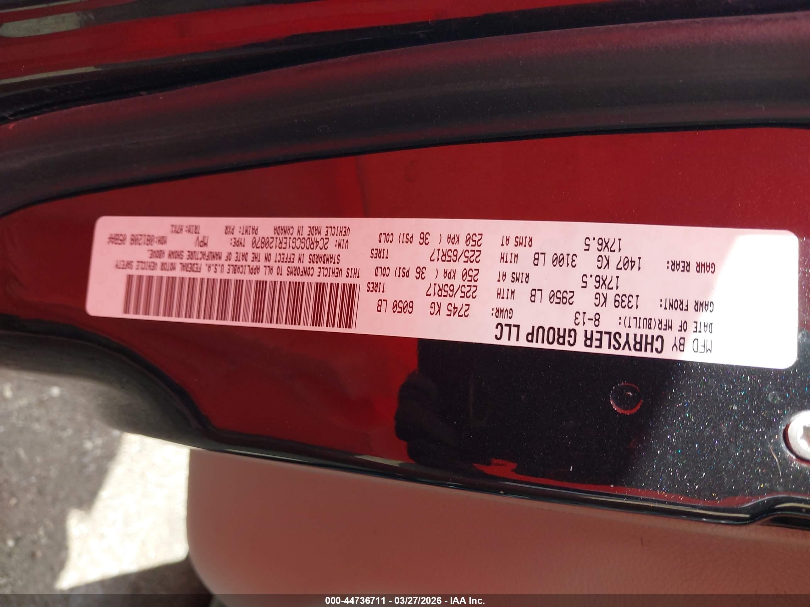 2014 Dodge Grand Caravan Sxt Black vin: 2C4RDGCG1ER120870