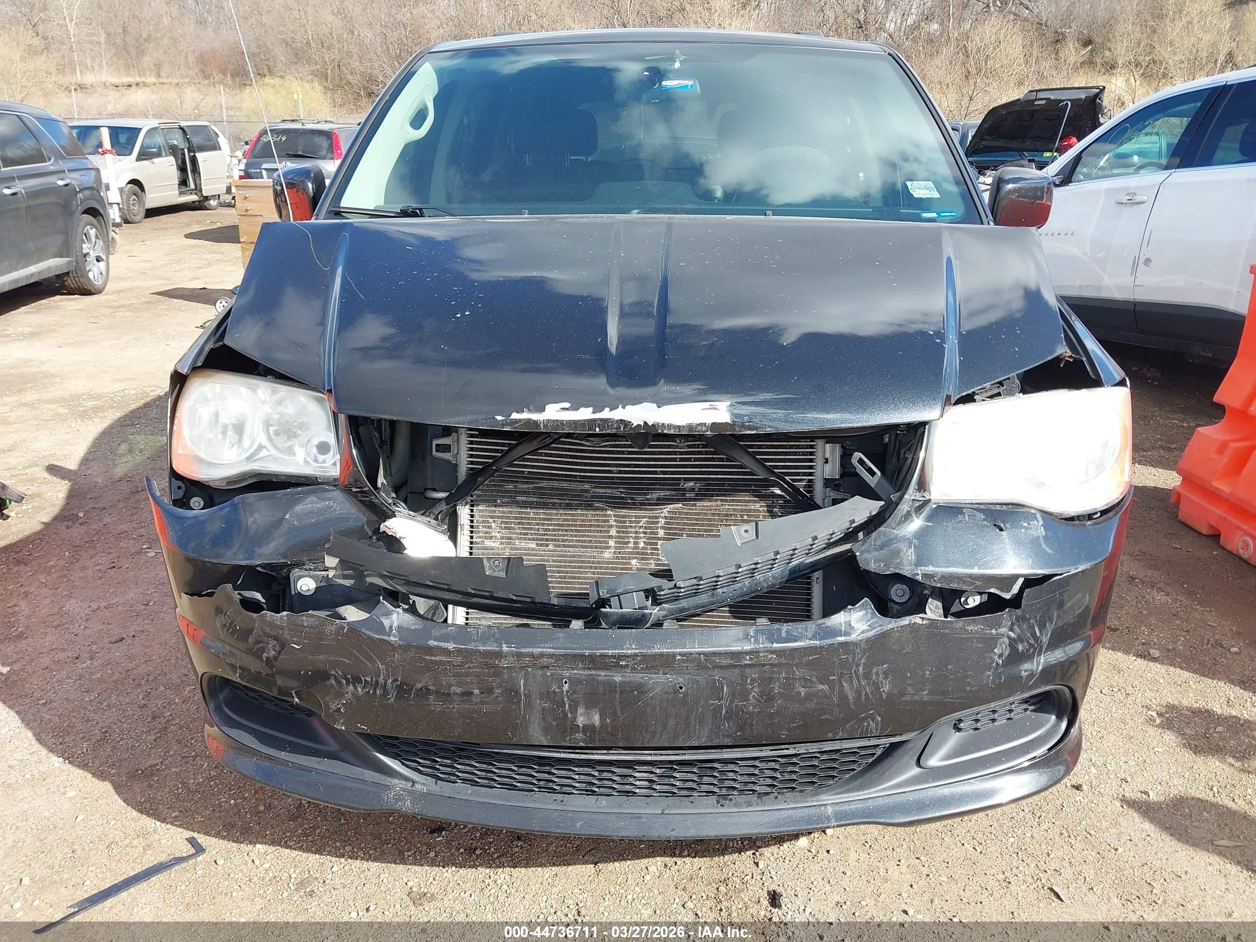 2014 Dodge Grand Caravan Sxt Black vin: 2C4RDGCG1ER120870