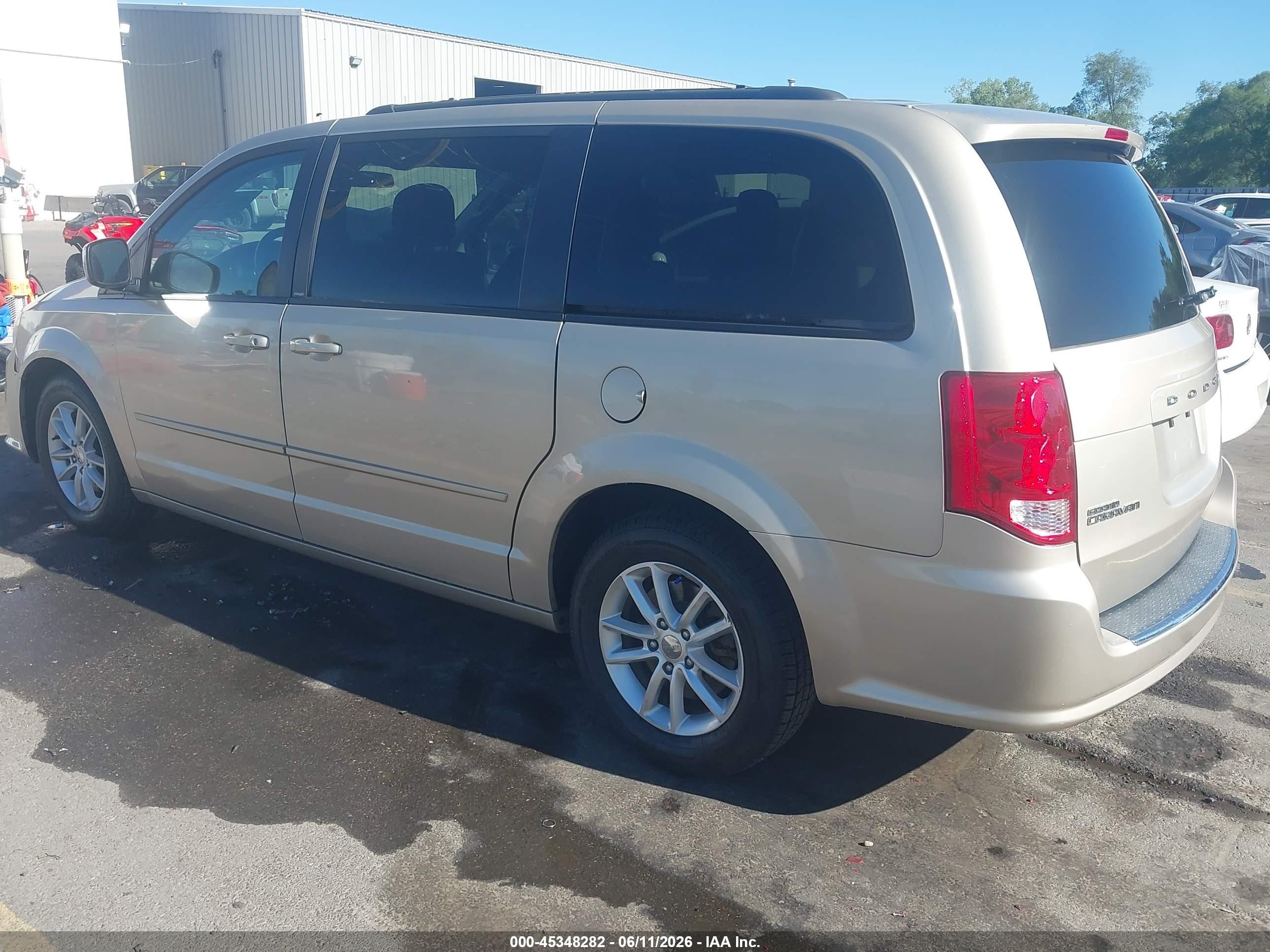 2014 Dodge Grand Caravan Sxt Gold vin: 2C4RDGCG1ER154923