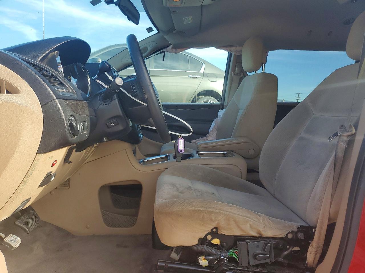 2014 Dodge Grand Caravan Sxt Burgundy vin: 2C4RDGCG1ER267075