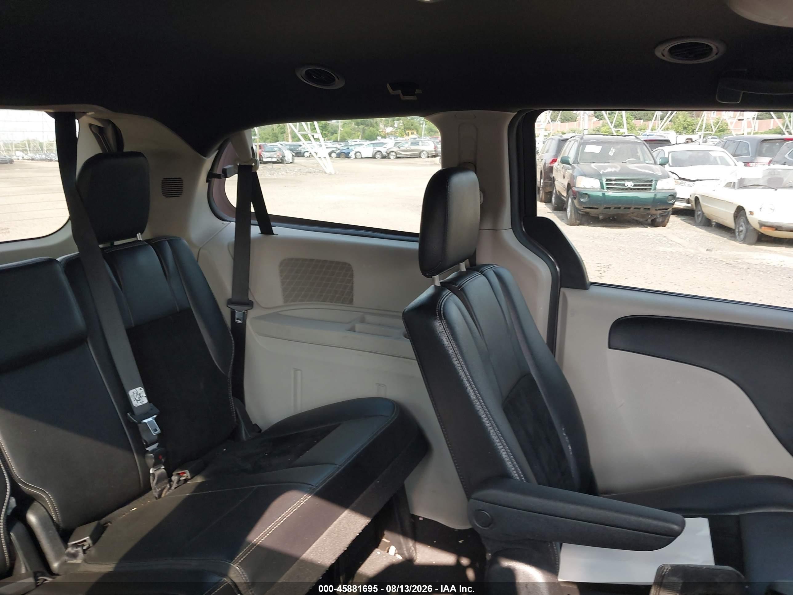 2014 Dodge Grand Caravan Sxt Gray vin: 2C4RDGCG1ER273961