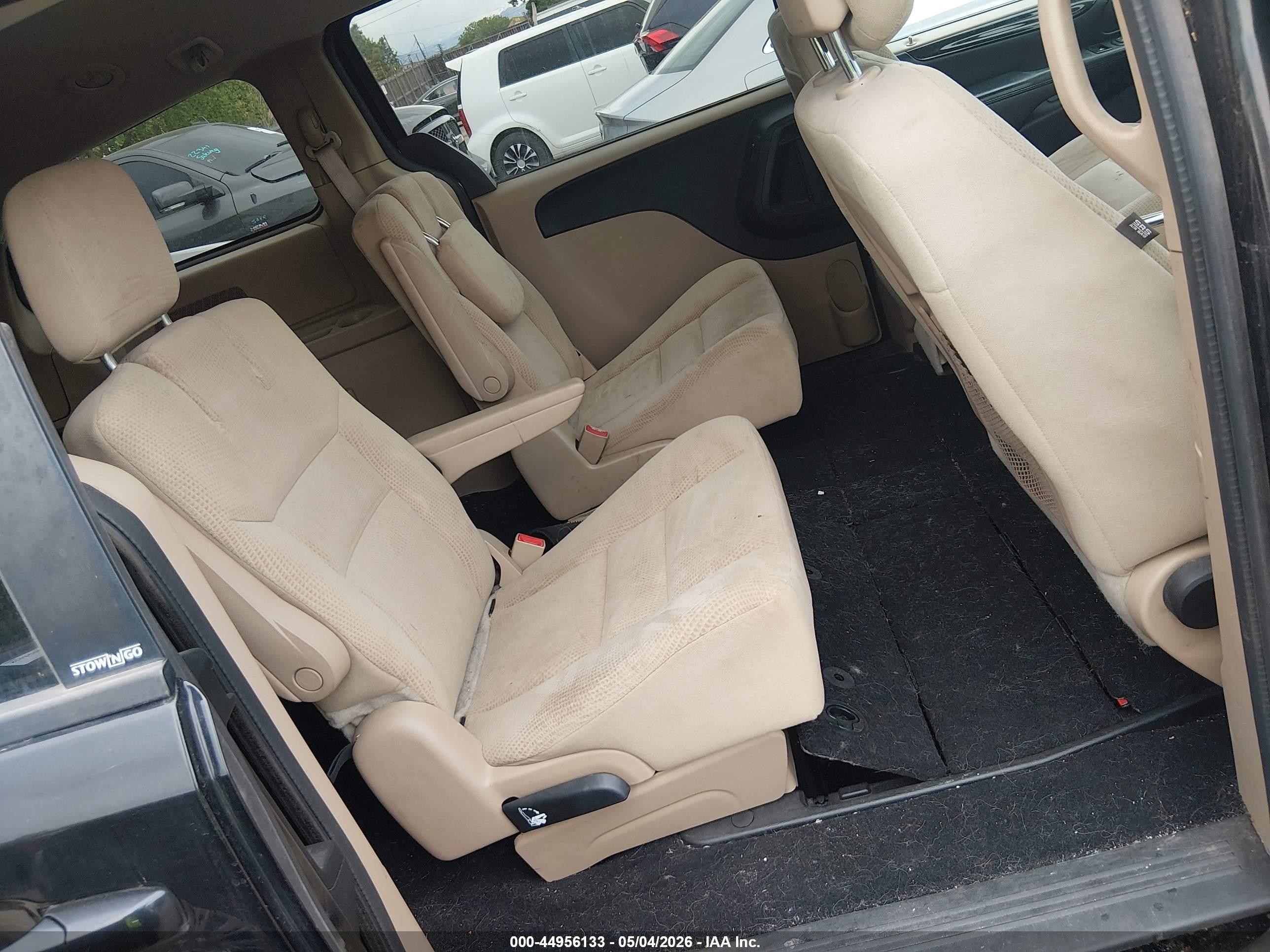 2014 Dodge Grand Caravan Sxt Black vin: 2C4RDGCG1ER322964