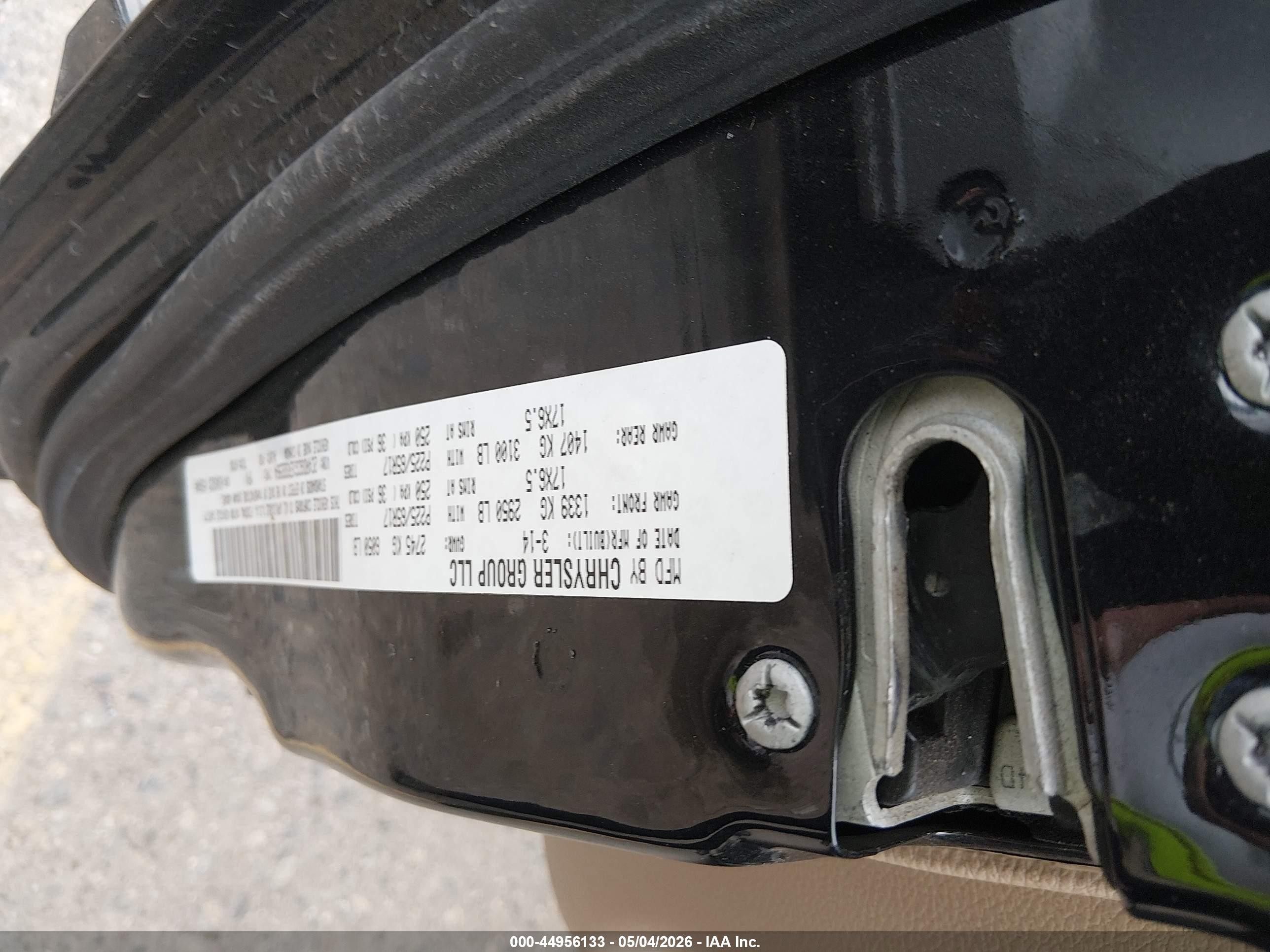 2014 Dodge Grand Caravan Sxt Black vin: 2C4RDGCG1ER322964