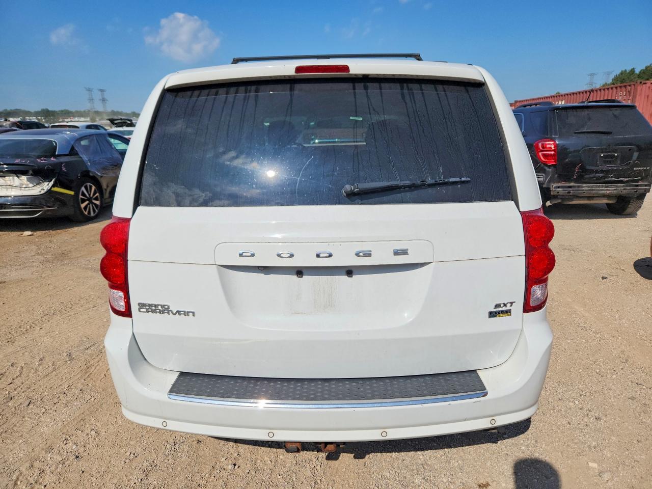 2014 Dodge Grand Caravan Sxt Белый vin: 2C4RDGCG1ER423440