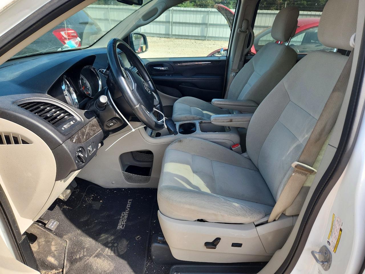 2014 Dodge Grand Caravan Sxt Белый vin: 2C4RDGCG1ER423440