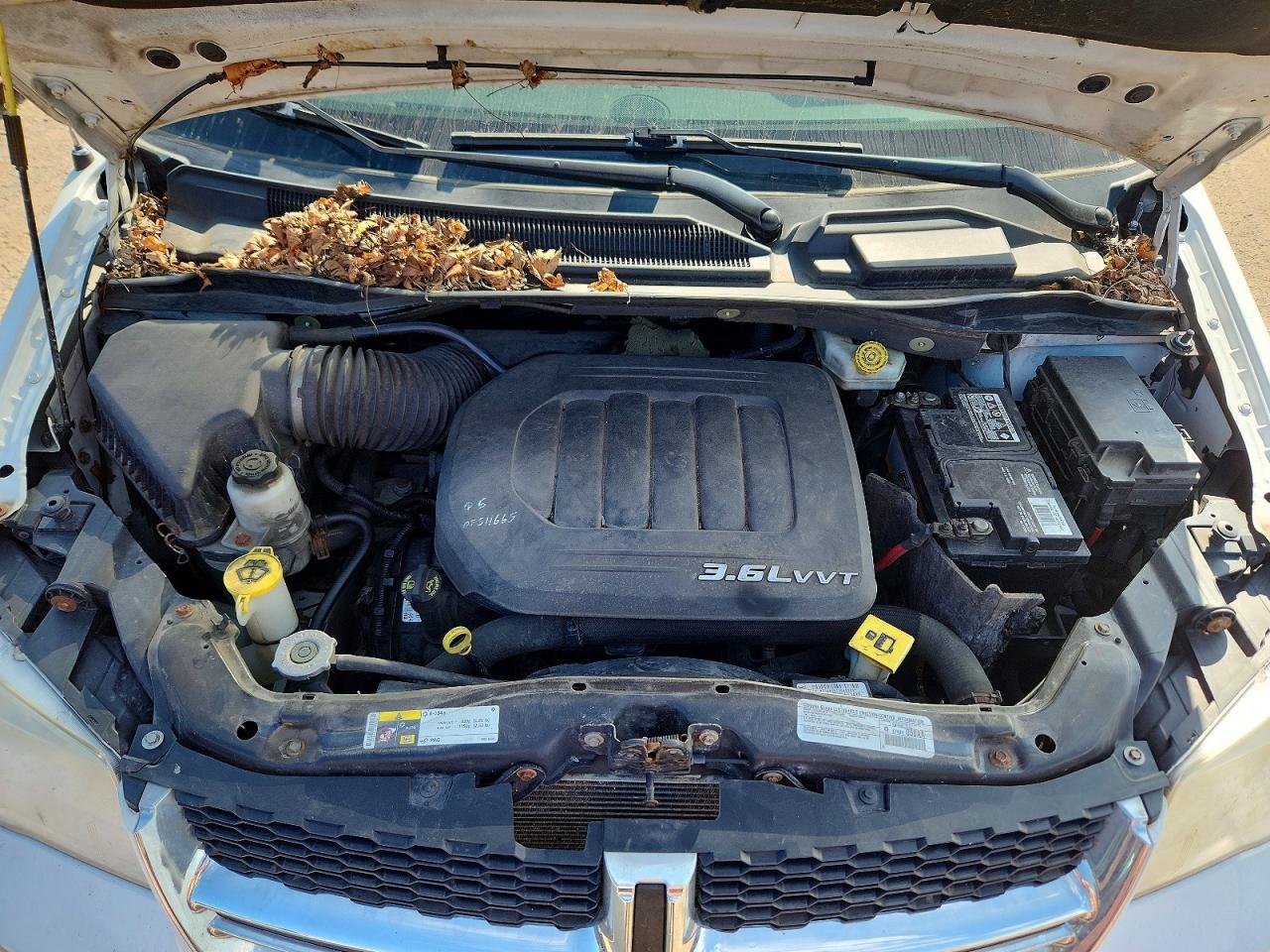 2014 Dodge Grand Caravan Sxt Белый vin: 2C4RDGCG1ER423440