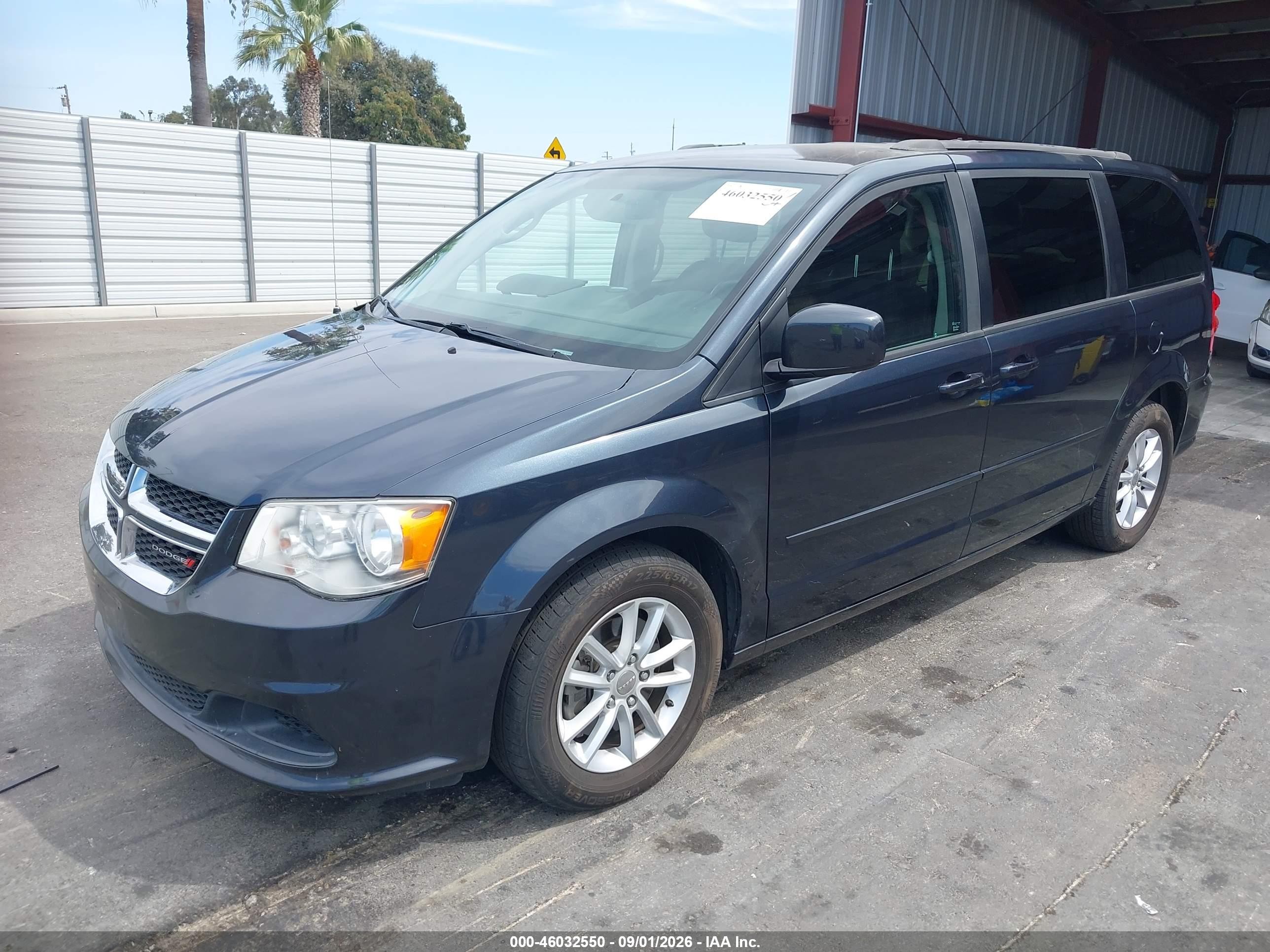 2014 Dodge Grand Caravan Sxt Dark Blue vin: 2C4RDGCG1ER427729