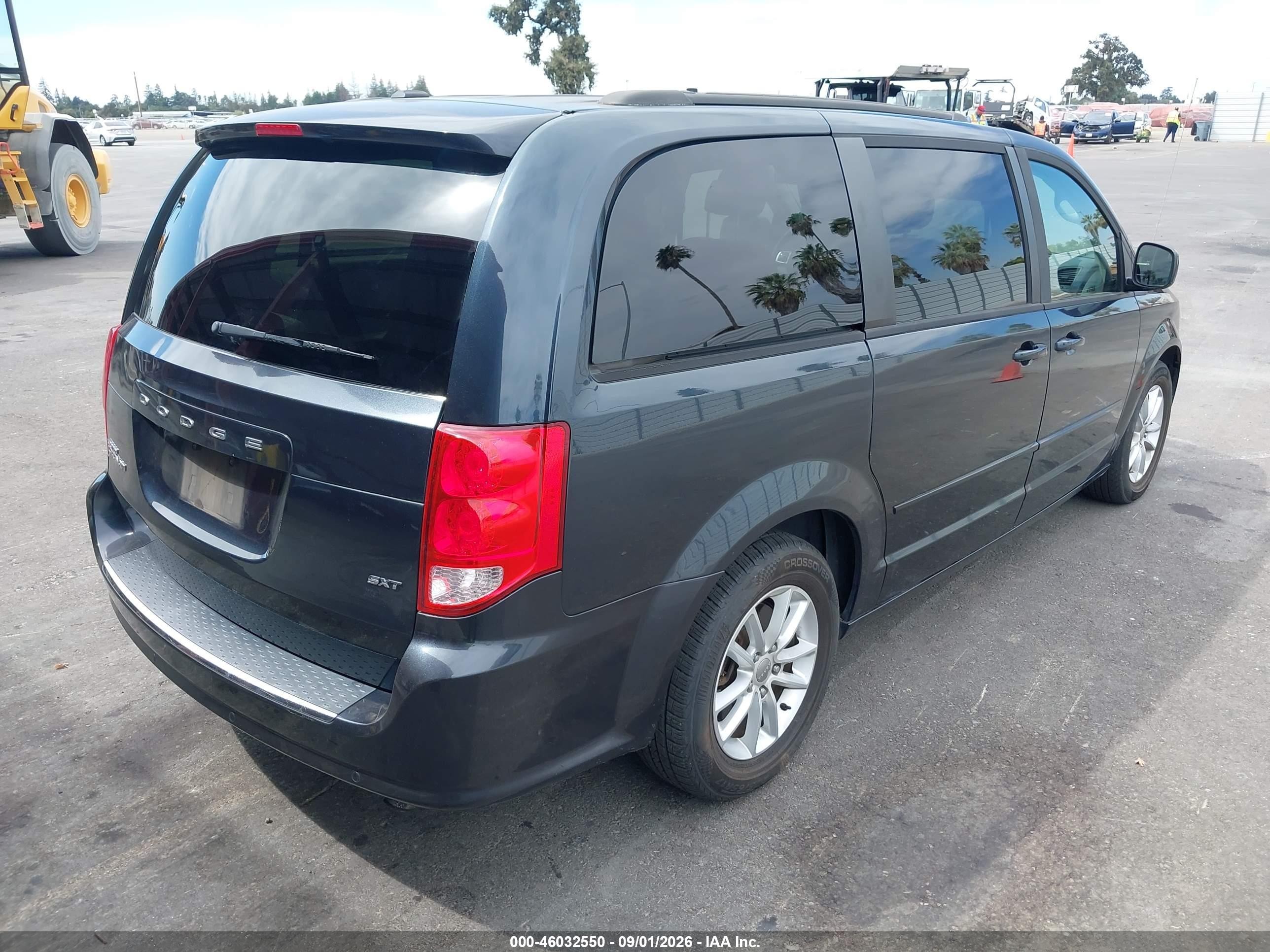 2014 Dodge Grand Caravan Sxt Dark Blue vin: 2C4RDGCG1ER427729