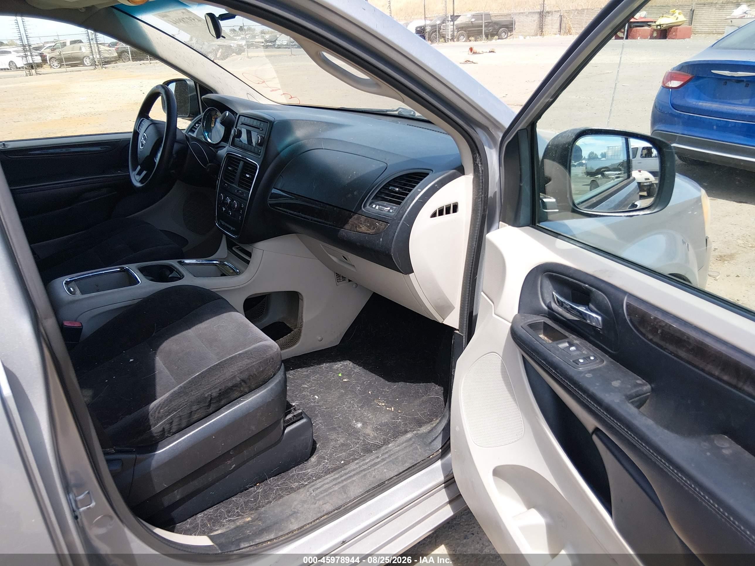 2014 Dodge Grand Caravan Sxt Silver vin: 2C4RDGCG1ER478647
