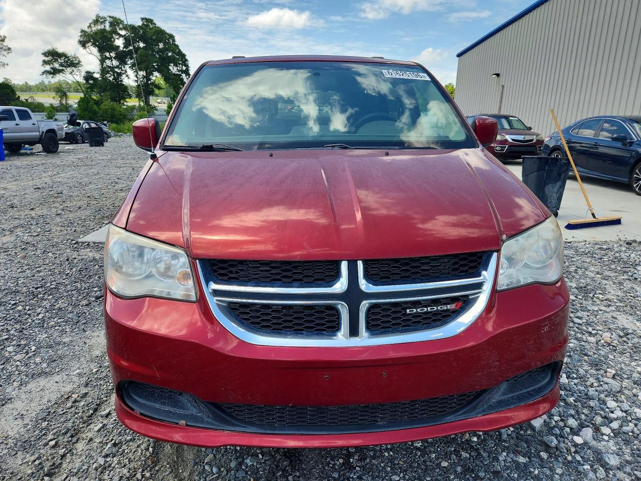 2015 Dodge Grand Caravan Sxt Бордовый vin: 2C4RDGCG1FR516685