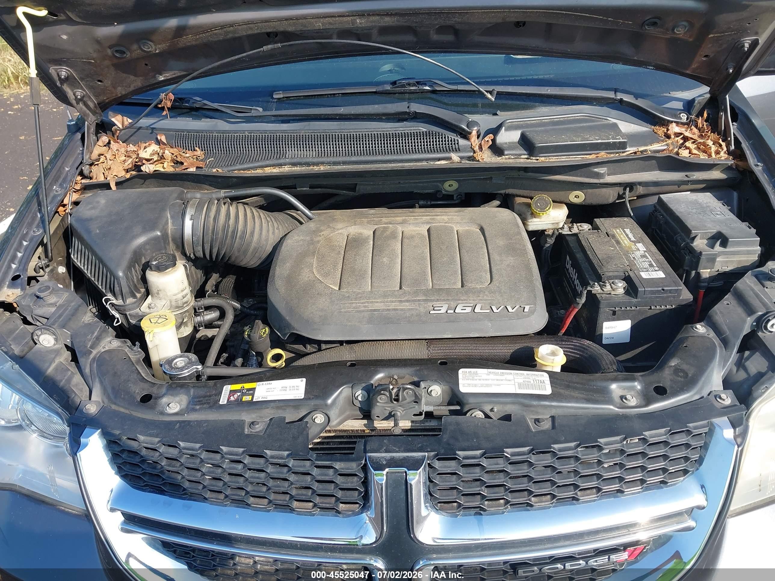 2015 Dodge Grand Caravan Sxt Gray vin: 2C4RDGCG1FR736649