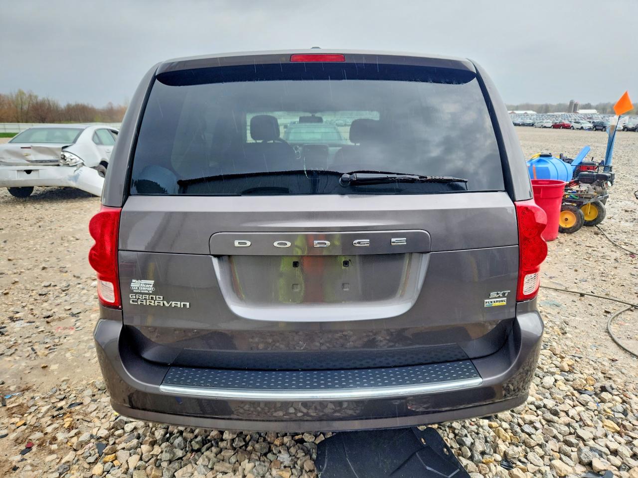2016 Dodge Grand Caravan Sxt Gray vin: 2C4RDGCG1GR180957