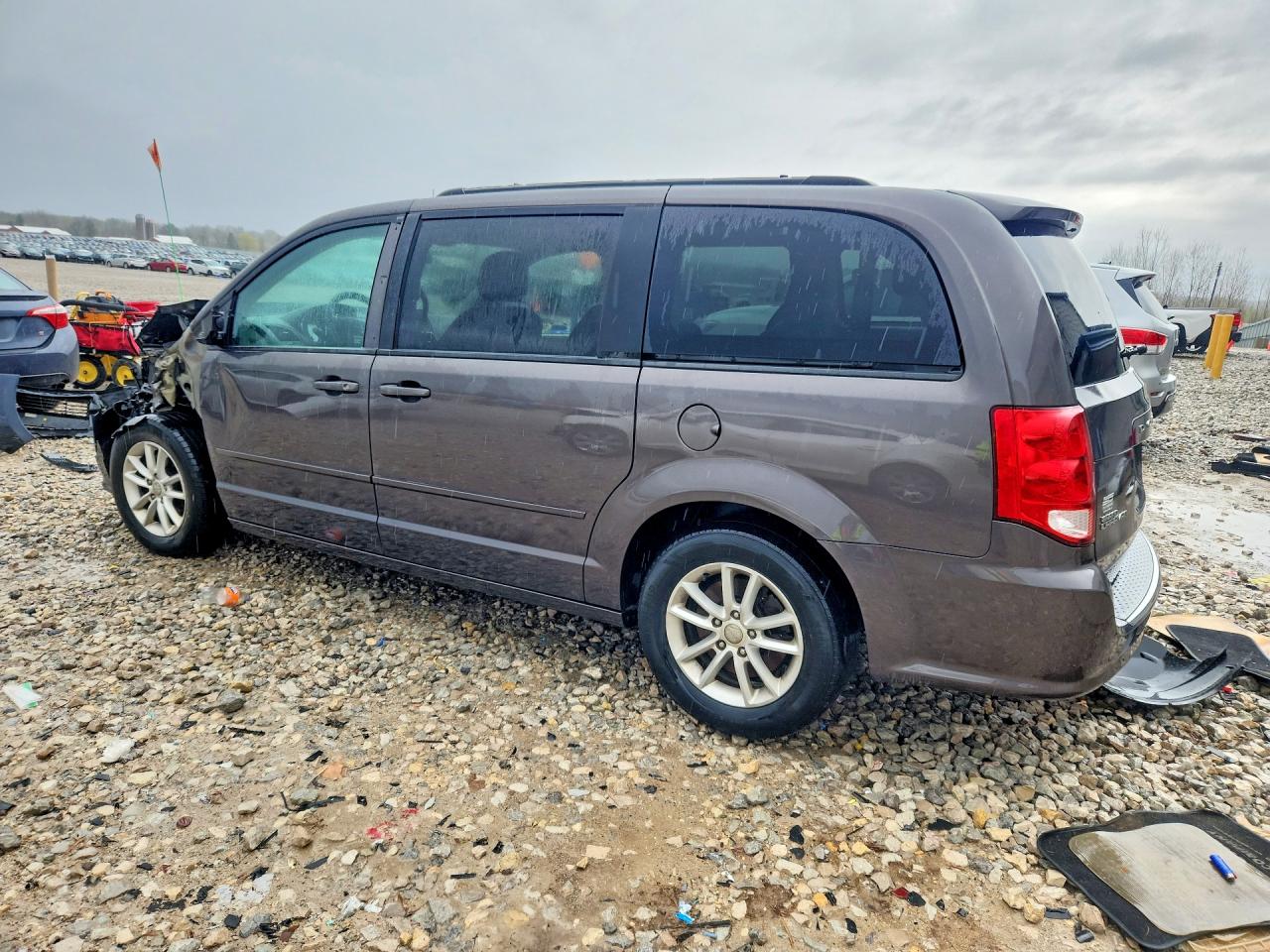 2016 Dodge Grand Caravan Sxt Gray vin: 2C4RDGCG1GR180957
