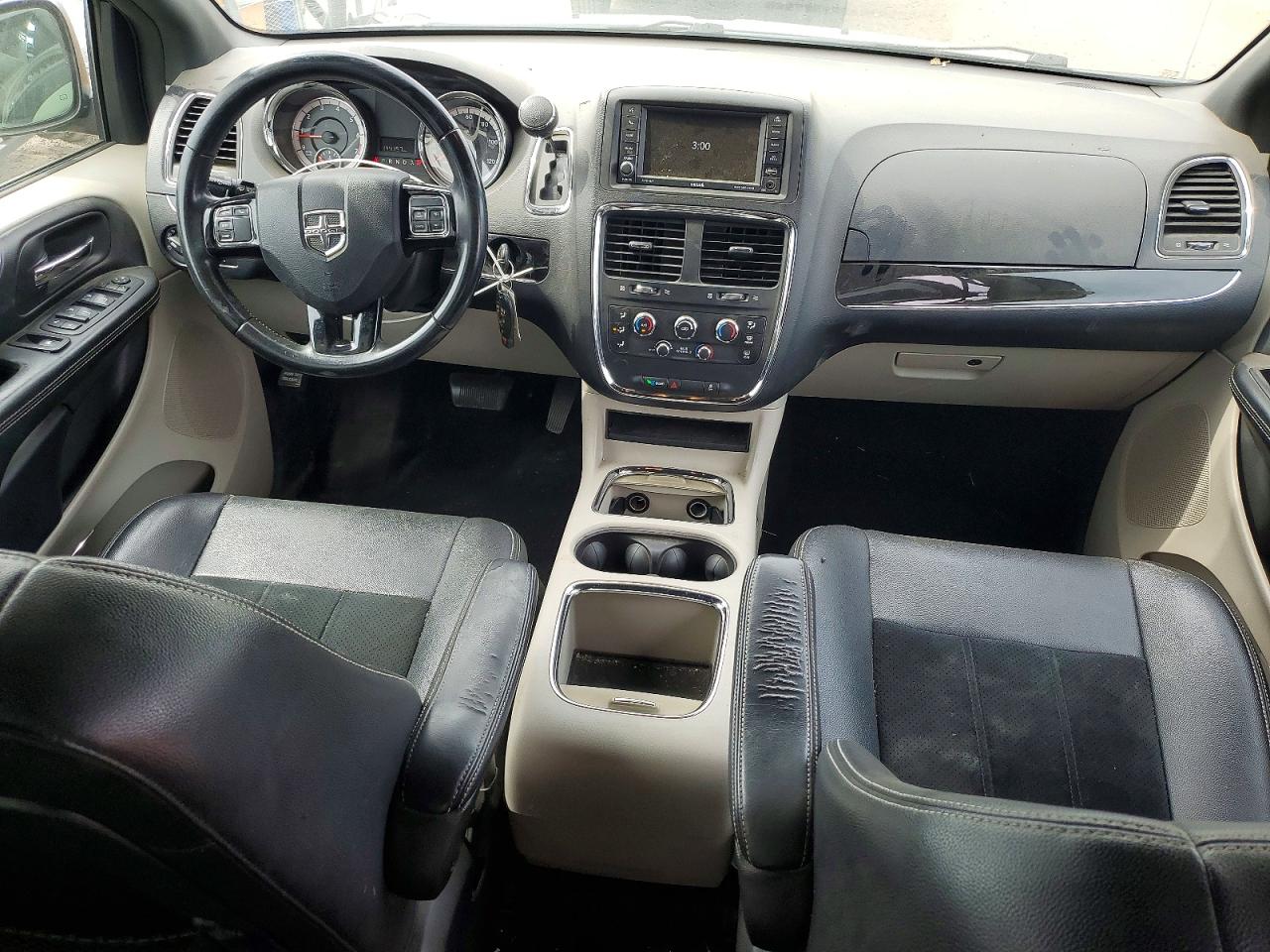 2017 Dodge Grand Caravan Sxt Черный vin: 2C4RDGCG1HR697063