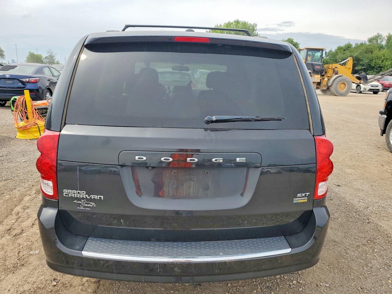 2017 Dodge Grand Caravan Sxt Черный vin: 2C4RDGCG1HR697063