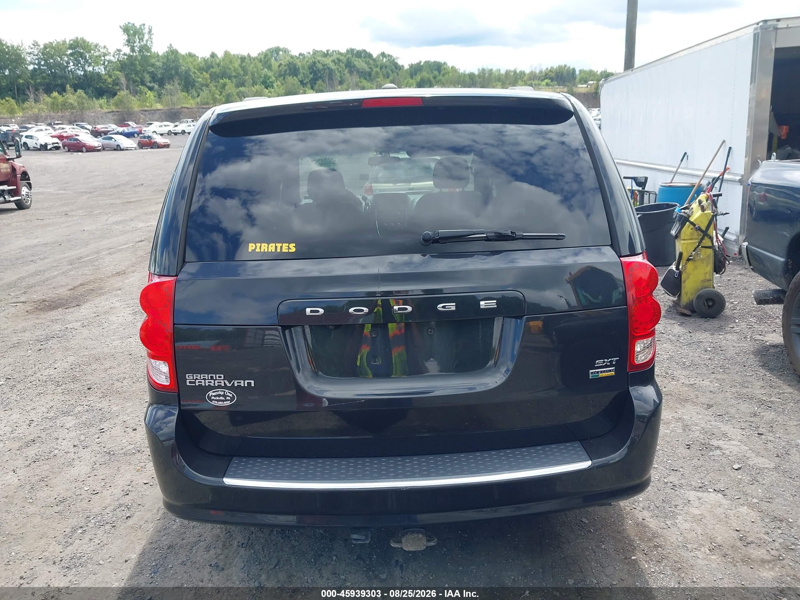 2017 Dodge Grand Caravan Sxt Black vin: 2C4RDGCG1HR858916