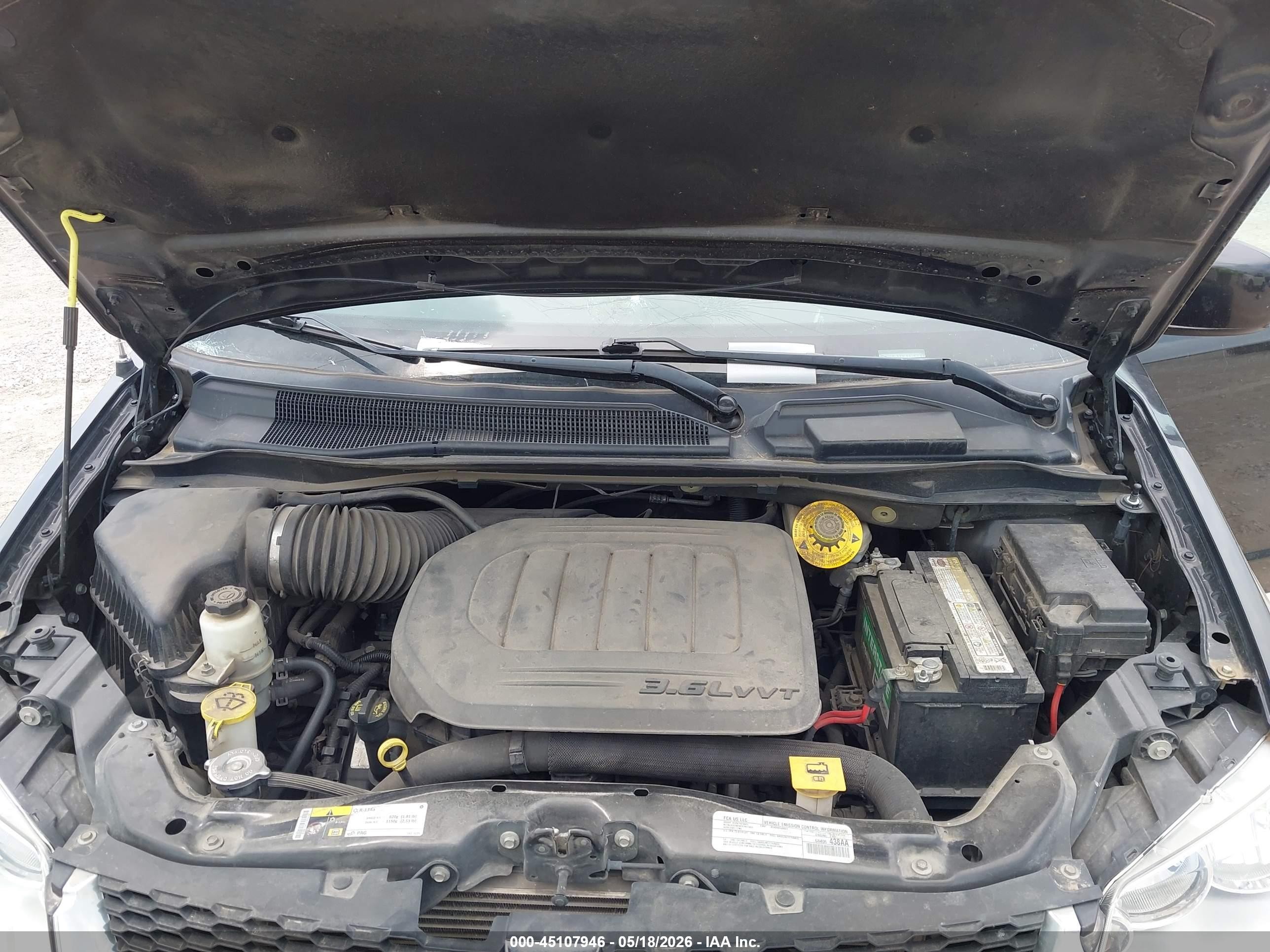 2019 Dodge Grand Caravan Sxt Черный vin: 2C4RDGCG1KR742736