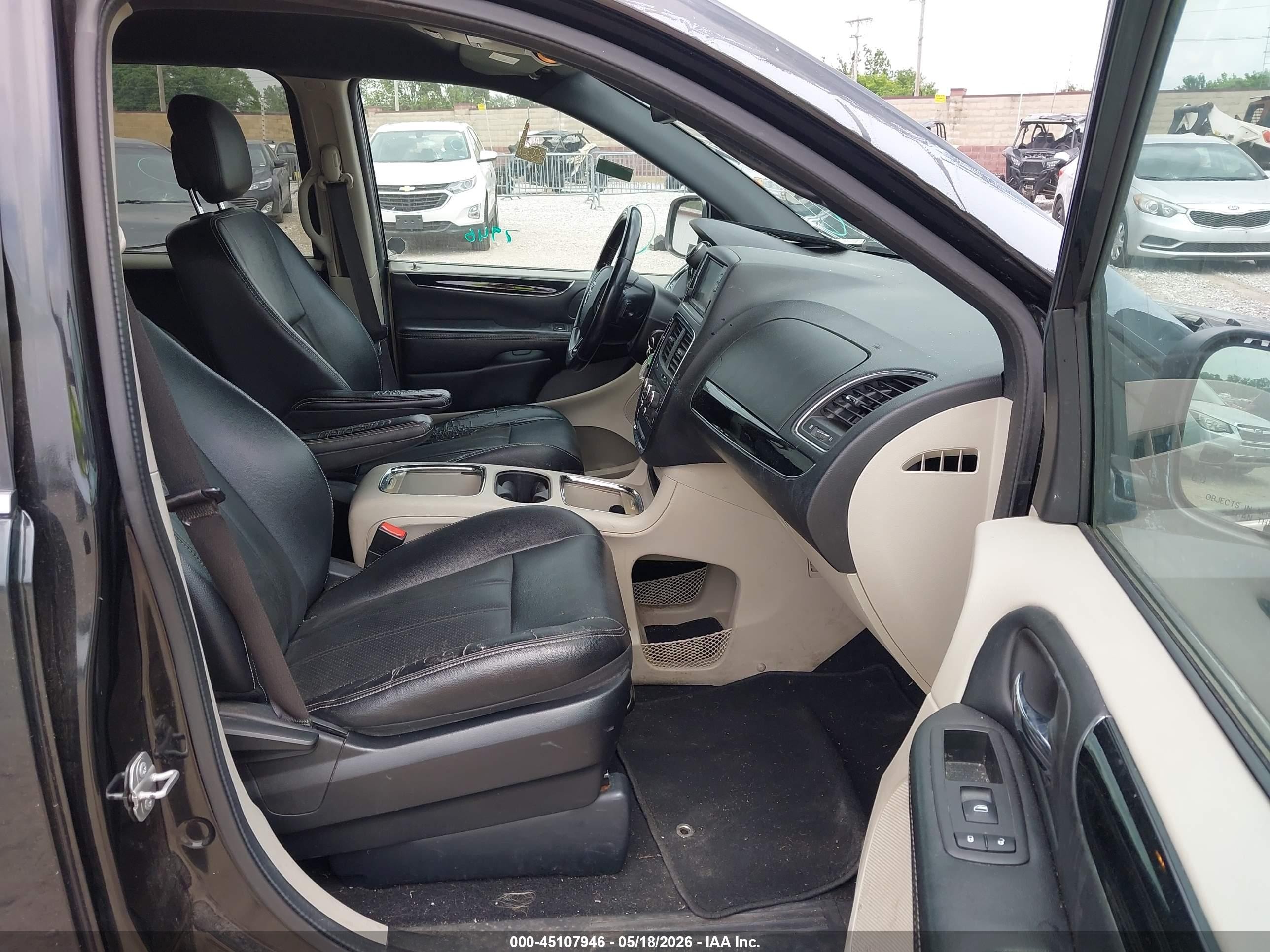 2019 Dodge Grand Caravan Sxt Черный vin: 2C4RDGCG1KR742736