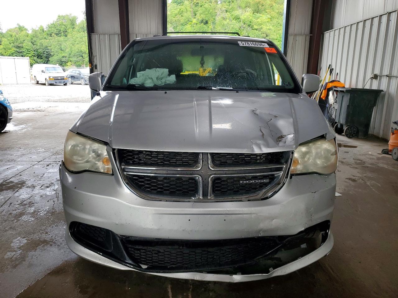 2012 Dodge Grand Caravan Sxt Серебряный vin: 2C4RDGCG2CR112287