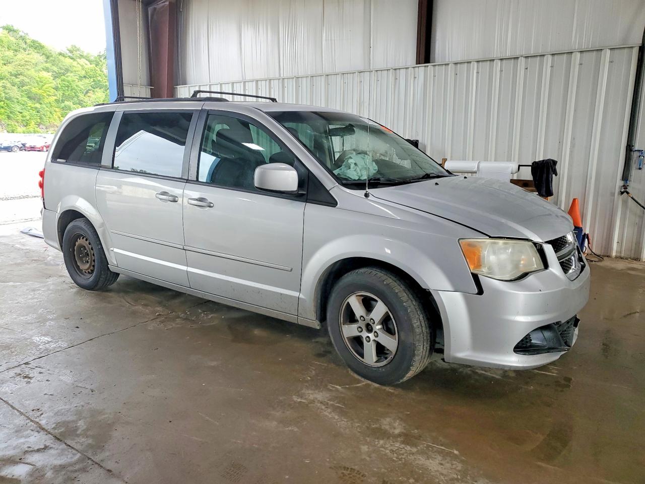 2012 Dodge Grand Caravan Sxt Серебряный vin: 2C4RDGCG2CR112287