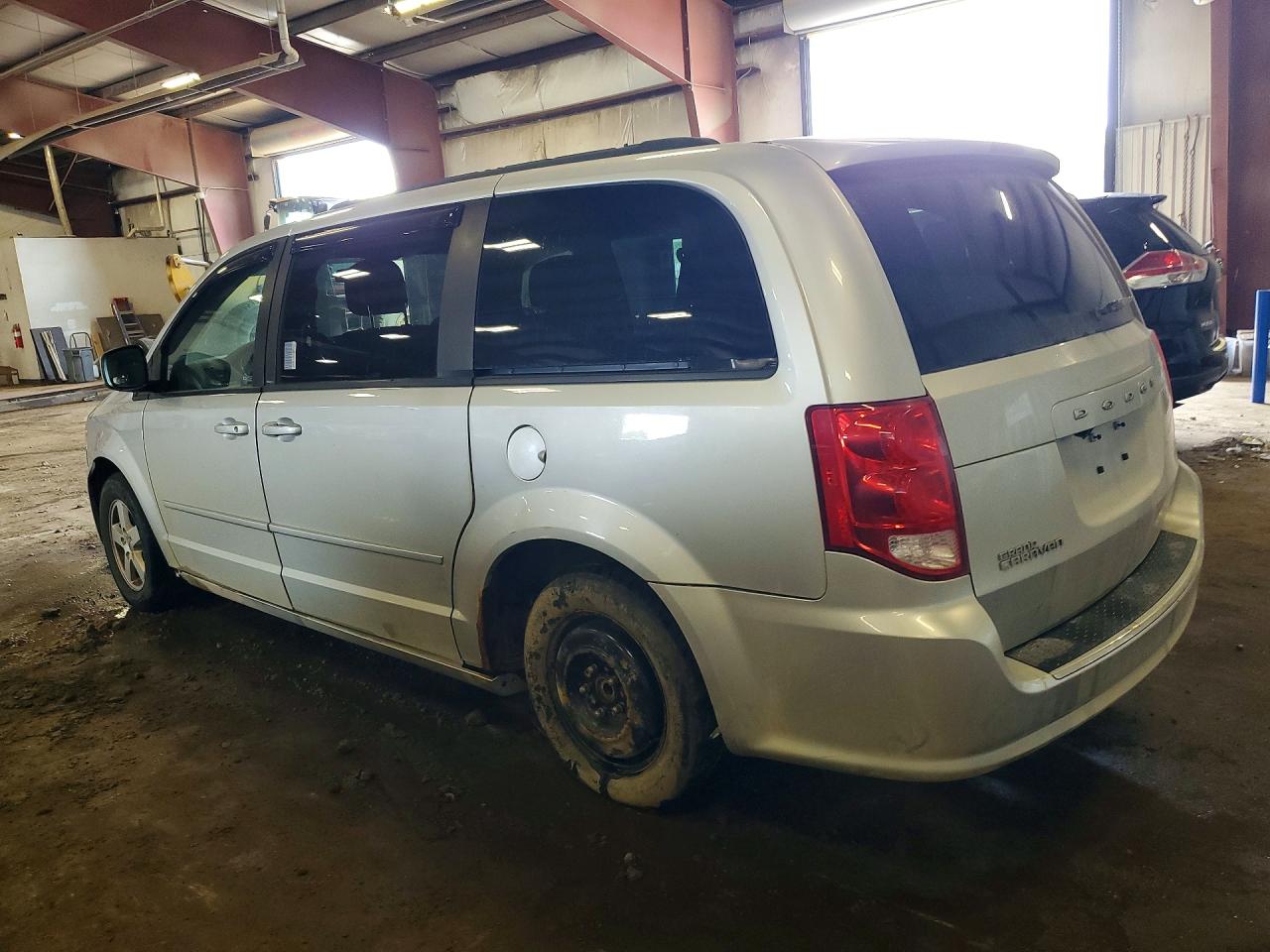 2012 Dodge Grand Caravan Sxt Silver vin: 2C4RDGCG2CR139750