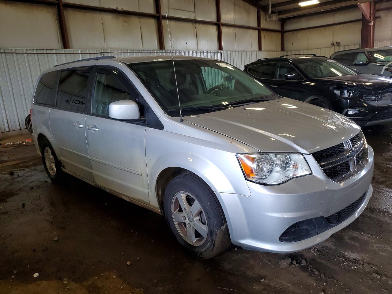 2012 Dodge Grand Caravan Sxt Silver vin: 2C4RDGCG2CR139750