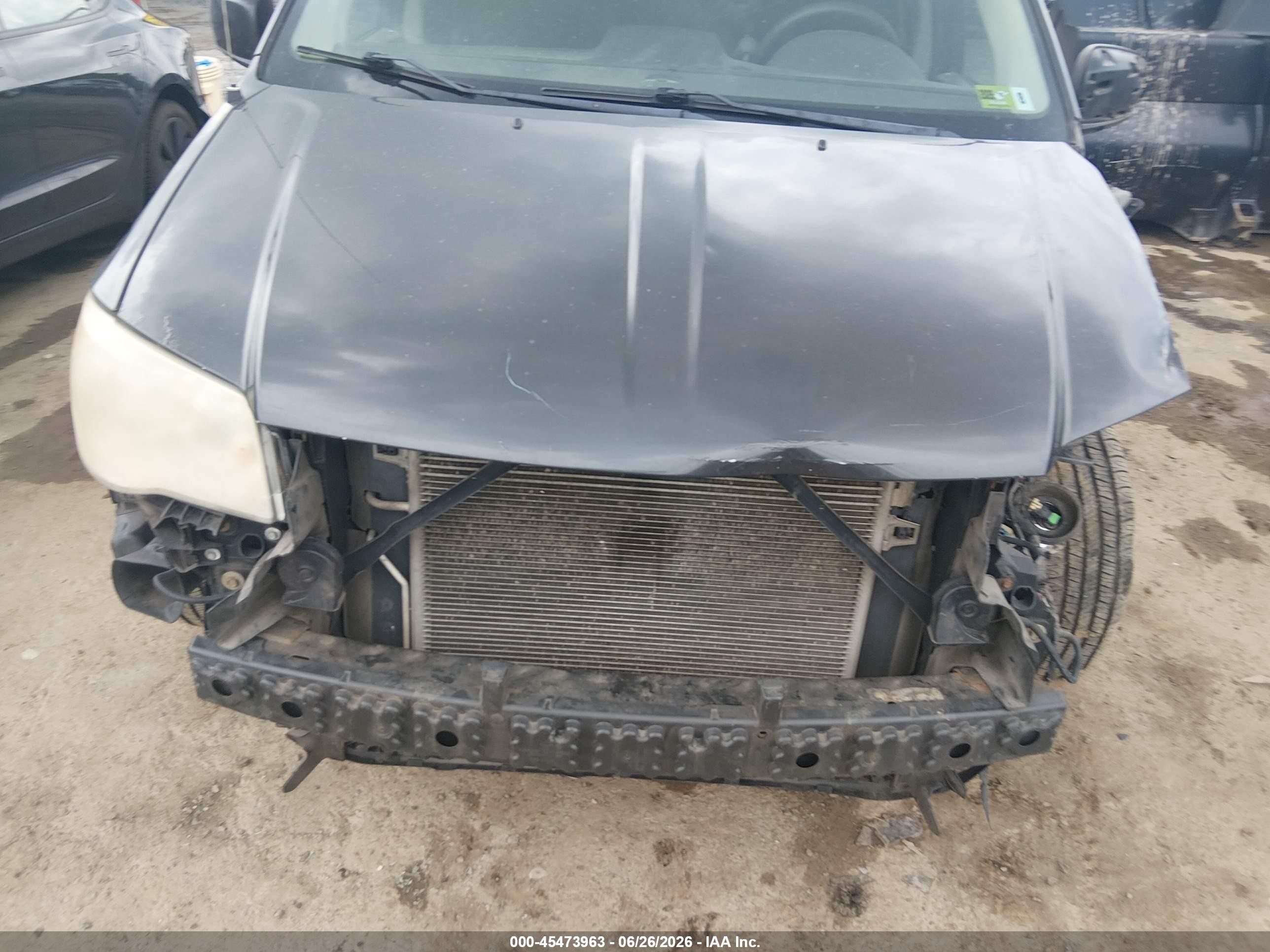 2012 Dodge Grand Caravan Sxt Gray vin: 2C4RDGCG2CR141093