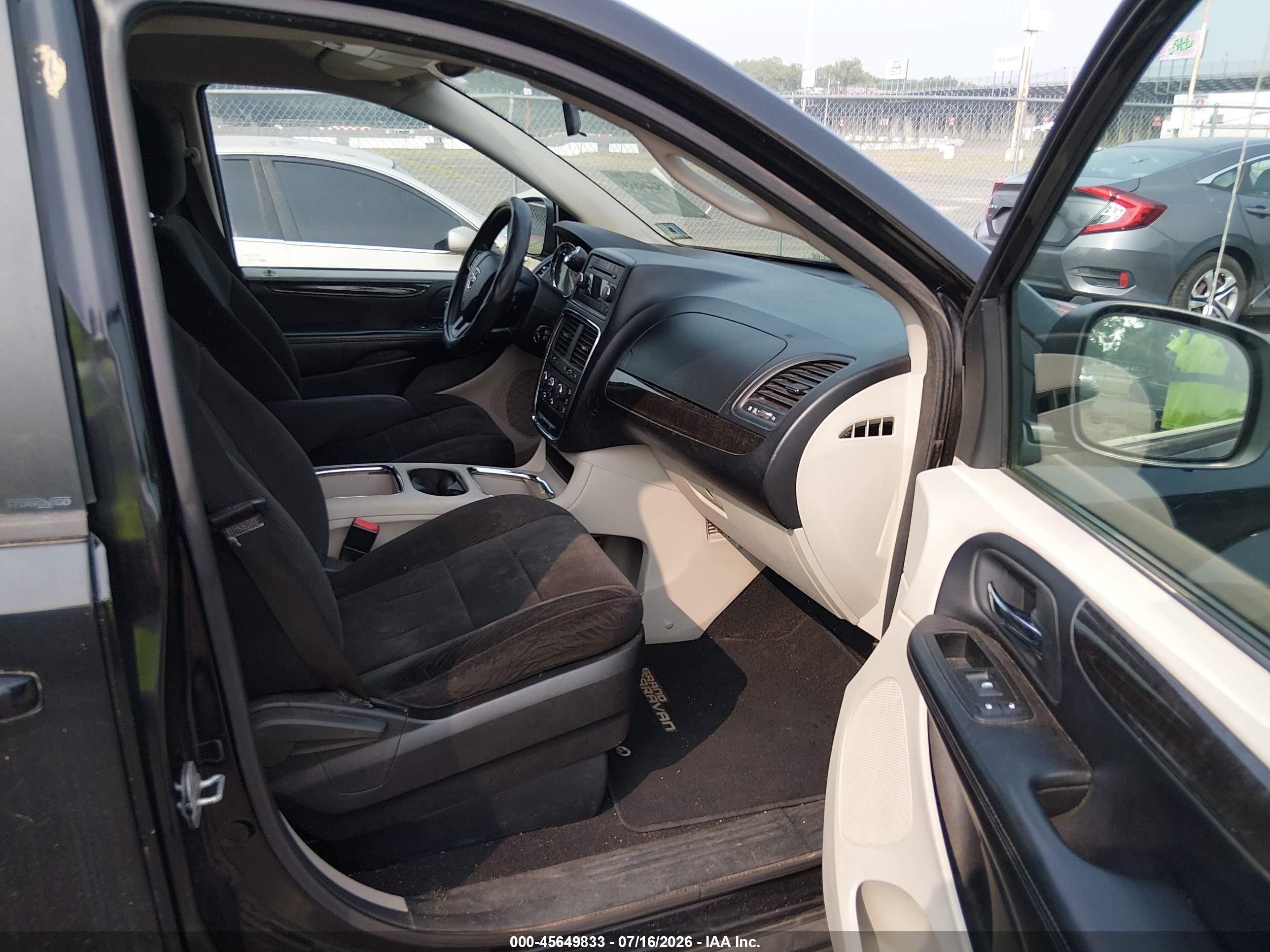2012 Dodge Grand Caravan Sxt Black vin: 2C4RDGCG2CR179603