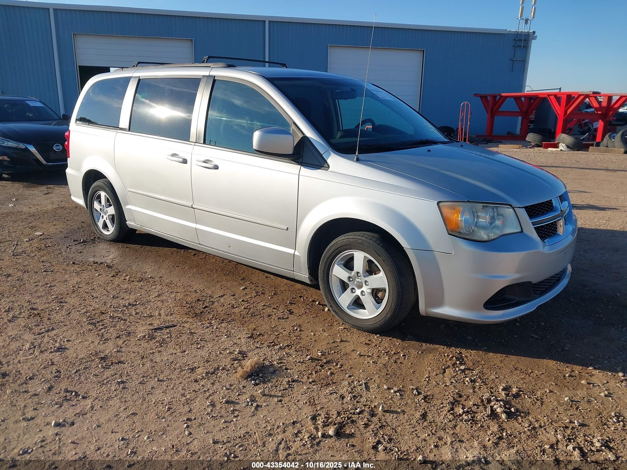 2012 Dodge Grand Caravan Sxt Серебряный vin: 2C4RDGCG2CR295366