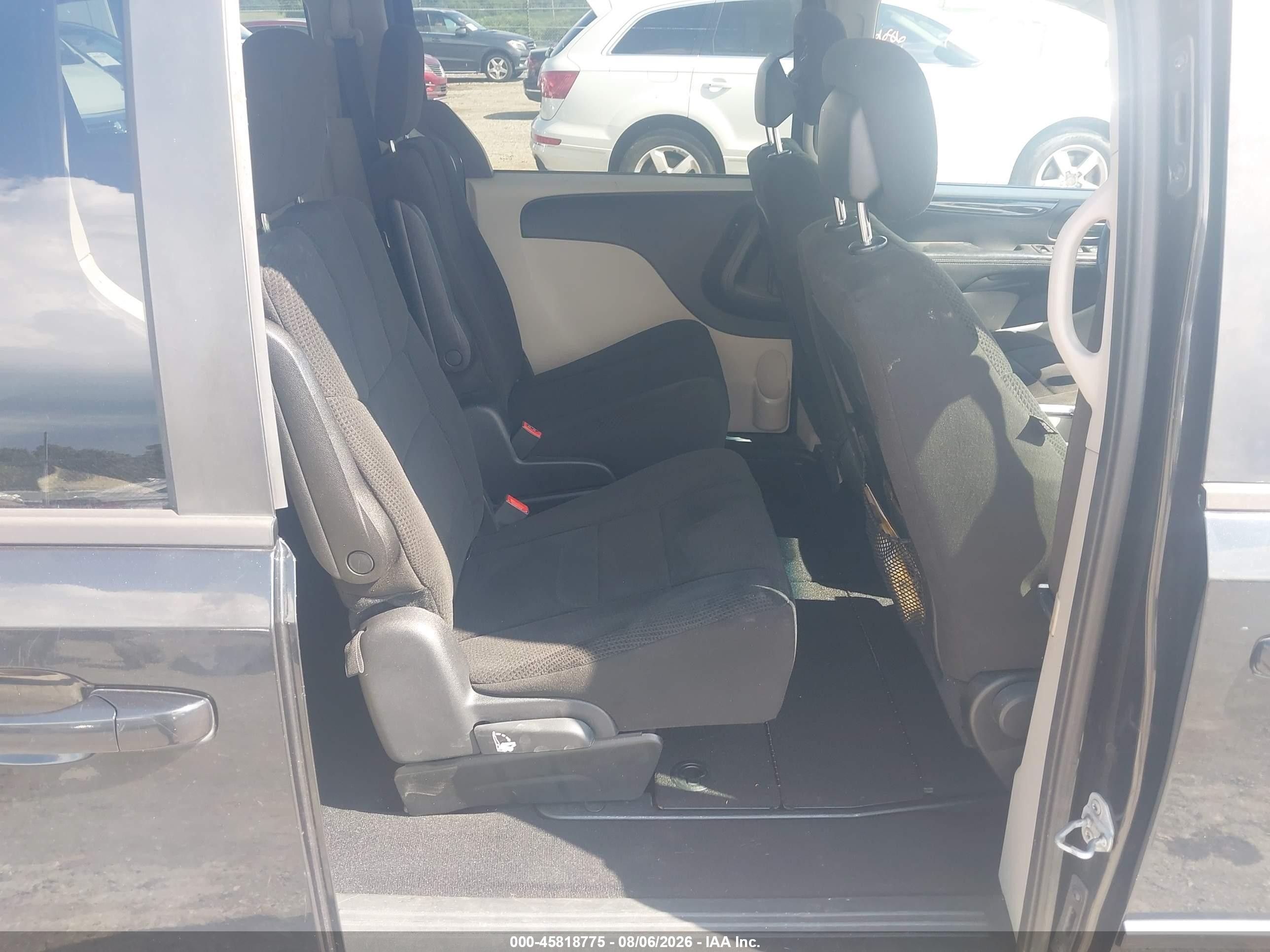 2012 Dodge Grand Caravan Sxt Black vin: 2C4RDGCG2CR319990