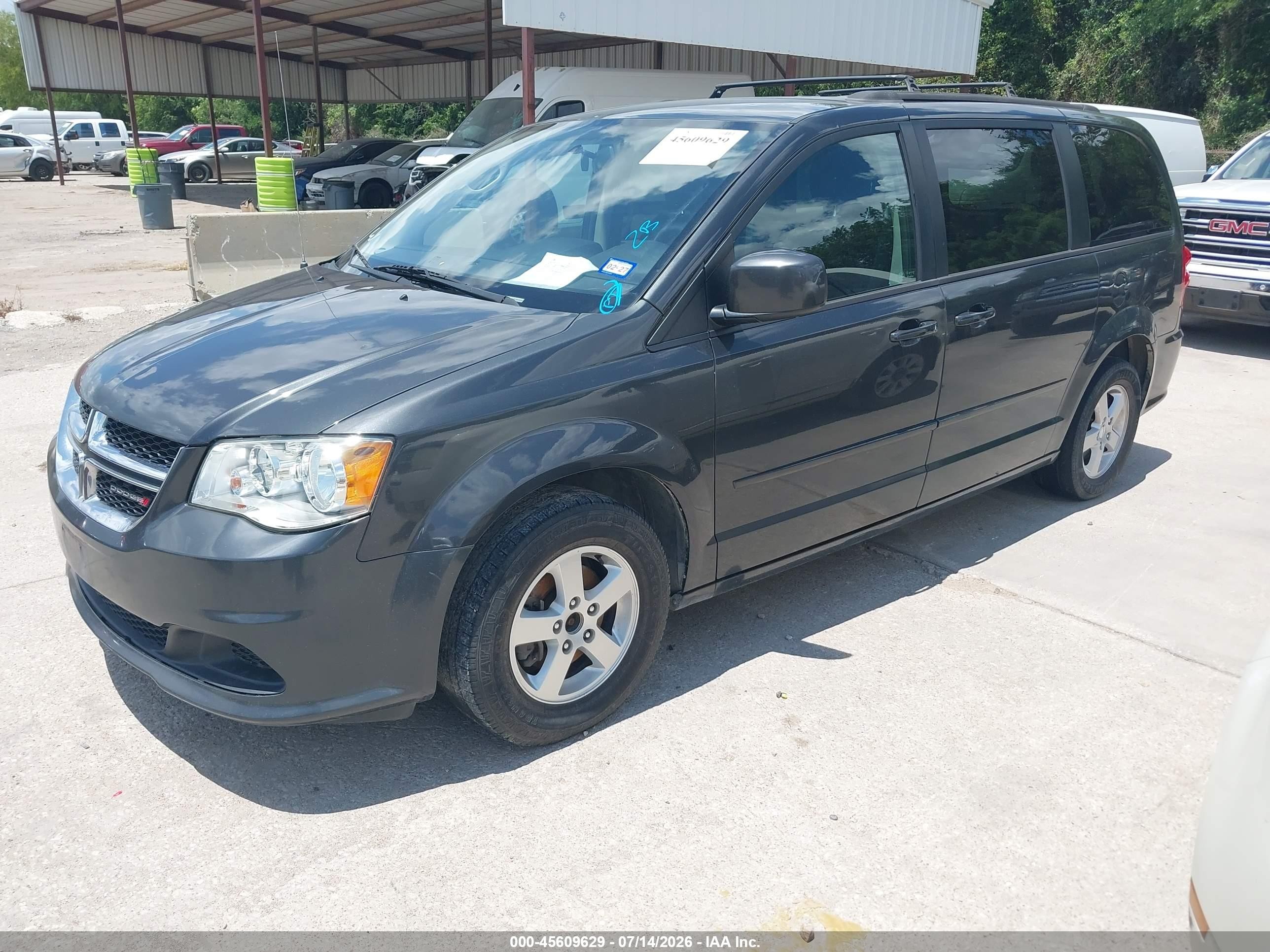 2012 Dodge Grand Caravan Sxt Black vin: 2C4RDGCG2CR330200
