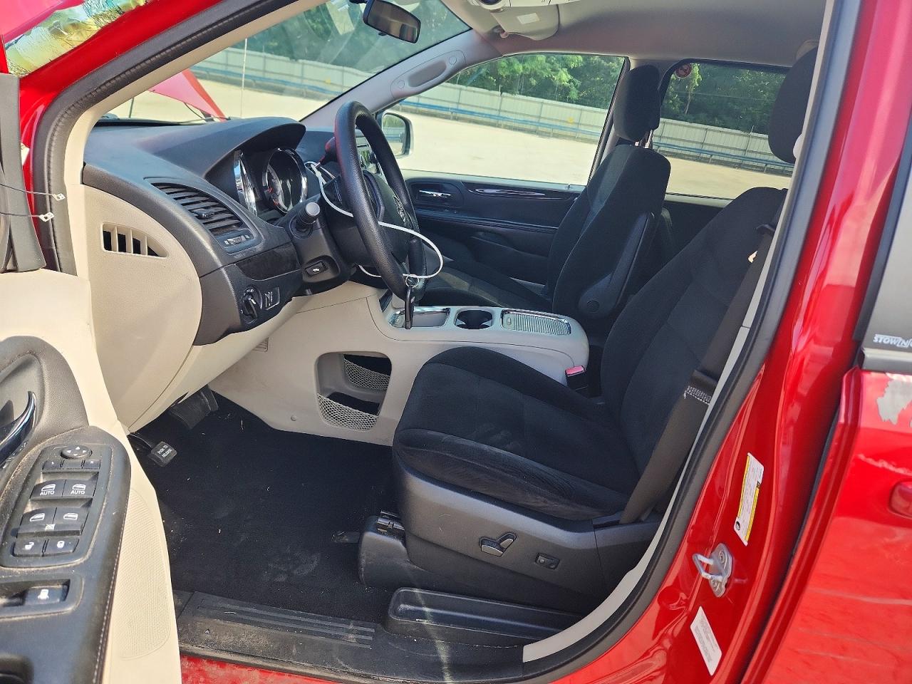 2013 Dodge Grand Caravan Sxt Burgundy vin: 2C4RDGCG2DR515073