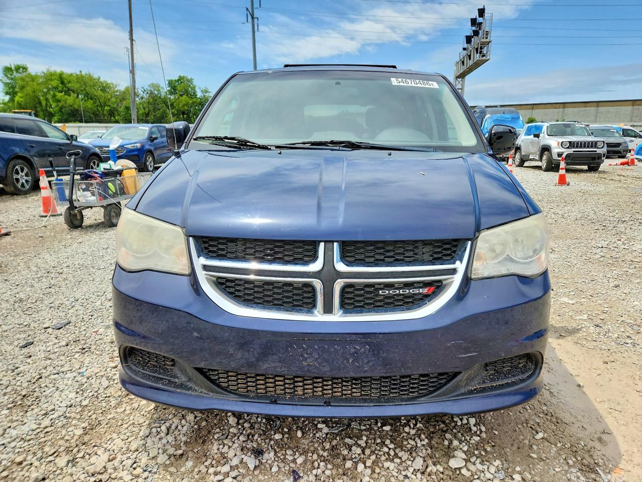 2013 Dodge Grand Caravn Синий vin: 2C4RDGCG2DR528292