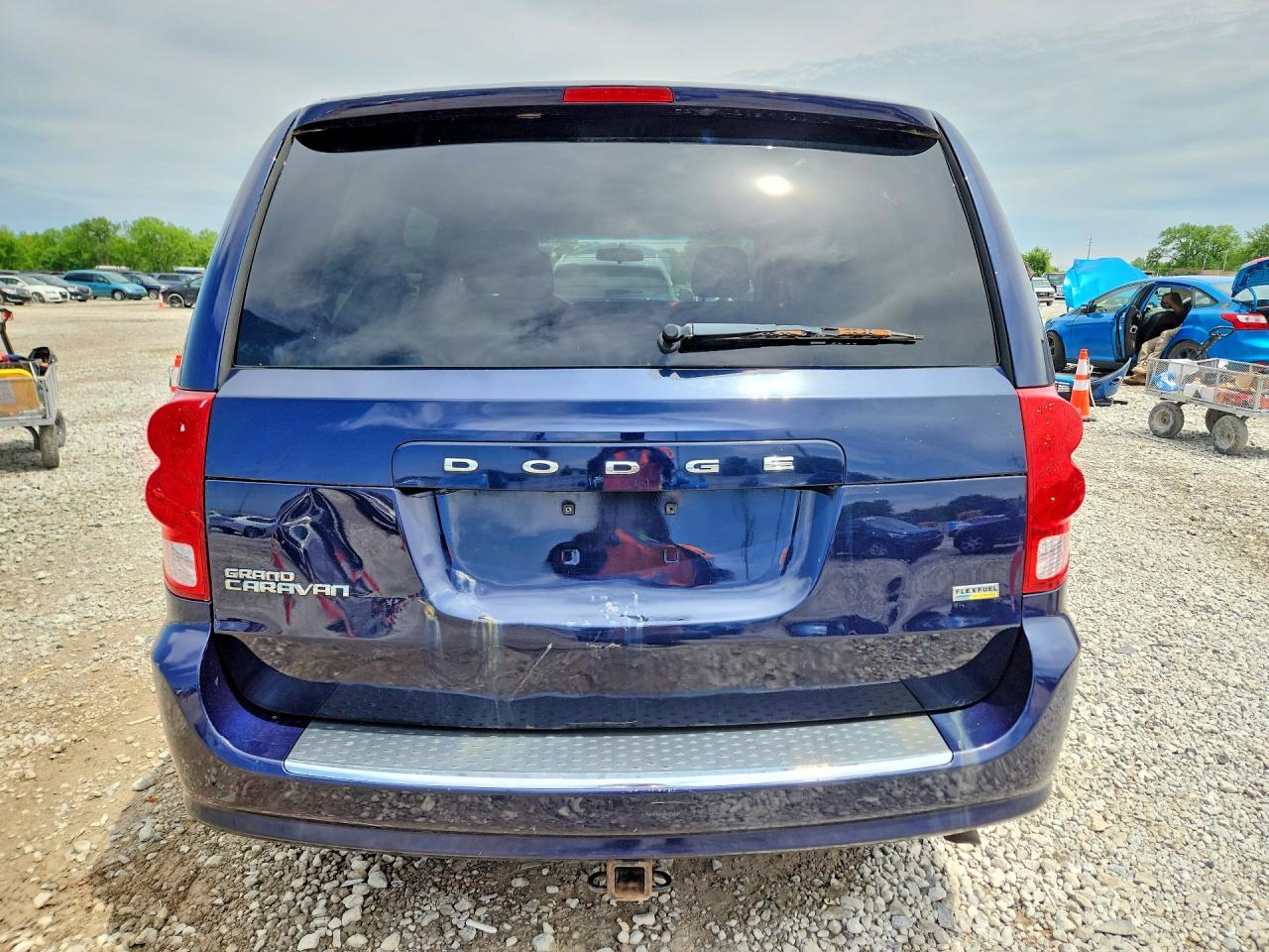 2013 Dodge Grand Caravn Синий vin: 2C4RDGCG2DR528292