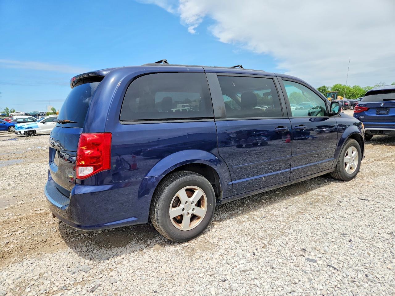2013 Dodge Grand Caravn Синий vin: 2C4RDGCG2DR528292