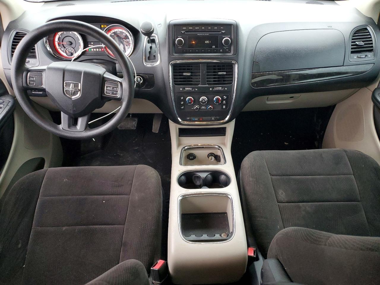 2013 Dodge Grand Caravan Sxt White vin: 2C4RDGCG2DR575158