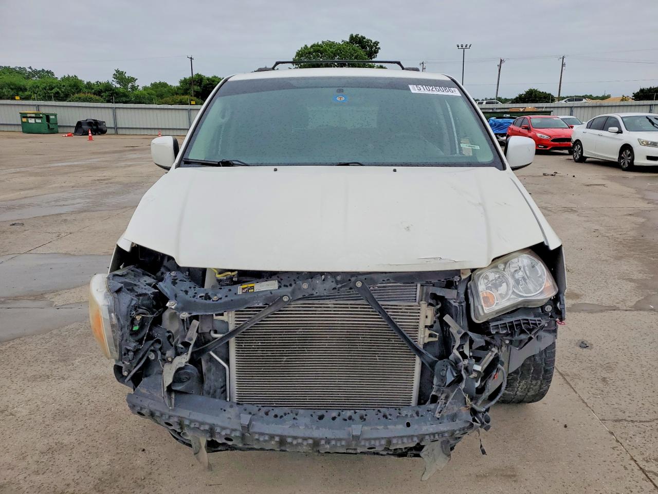 2013 Dodge Grand Caravan Sxt White vin: 2C4RDGCG2DR575158